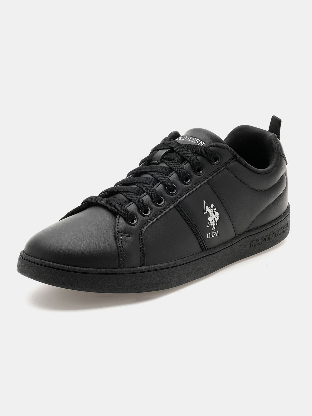 Men Dorim 2.0 Solid Sneakers Black - U.S. Polo Assn. India | Large