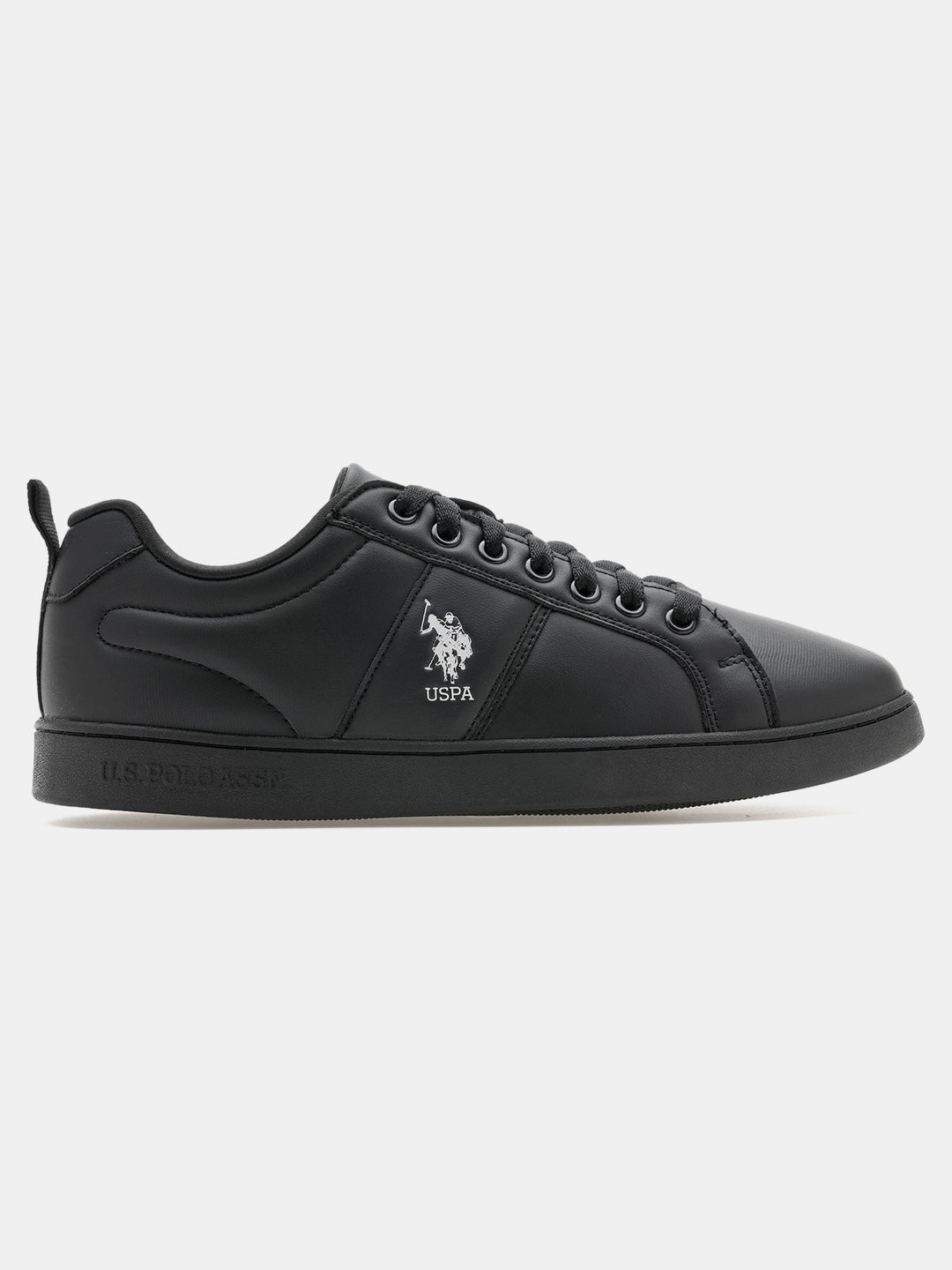Men Dorim 2.0 Solid Sneakers Black - U.S. Polo Assn. India | Large