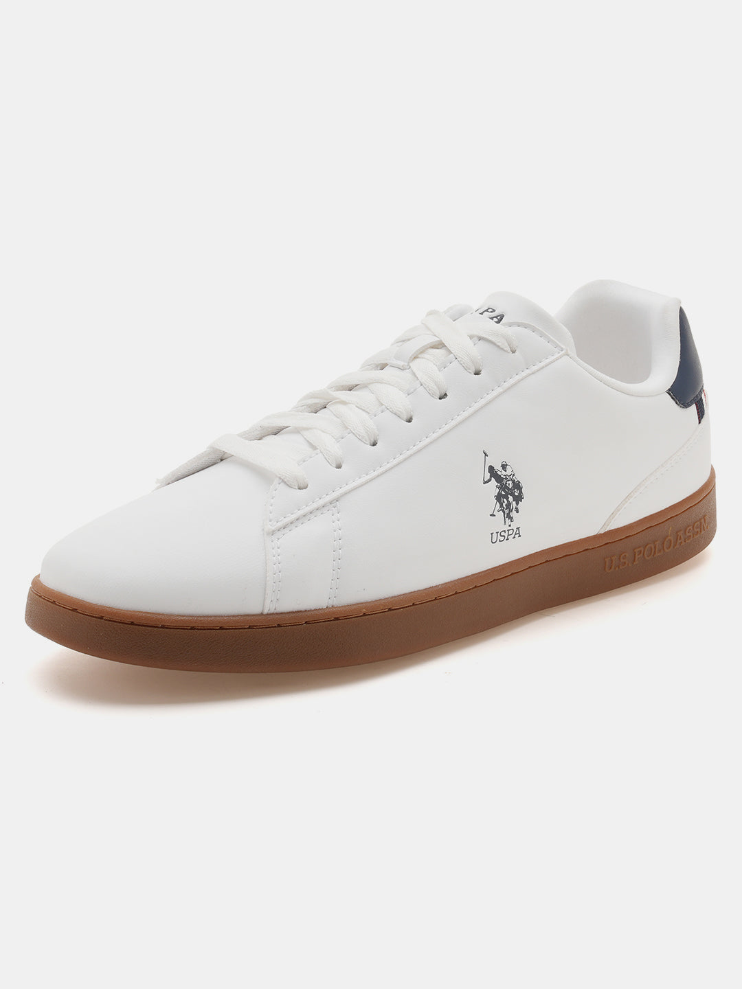 Men Solid Rheede 2.0 Sneakers White - U.S. Polo Assn. India | Large