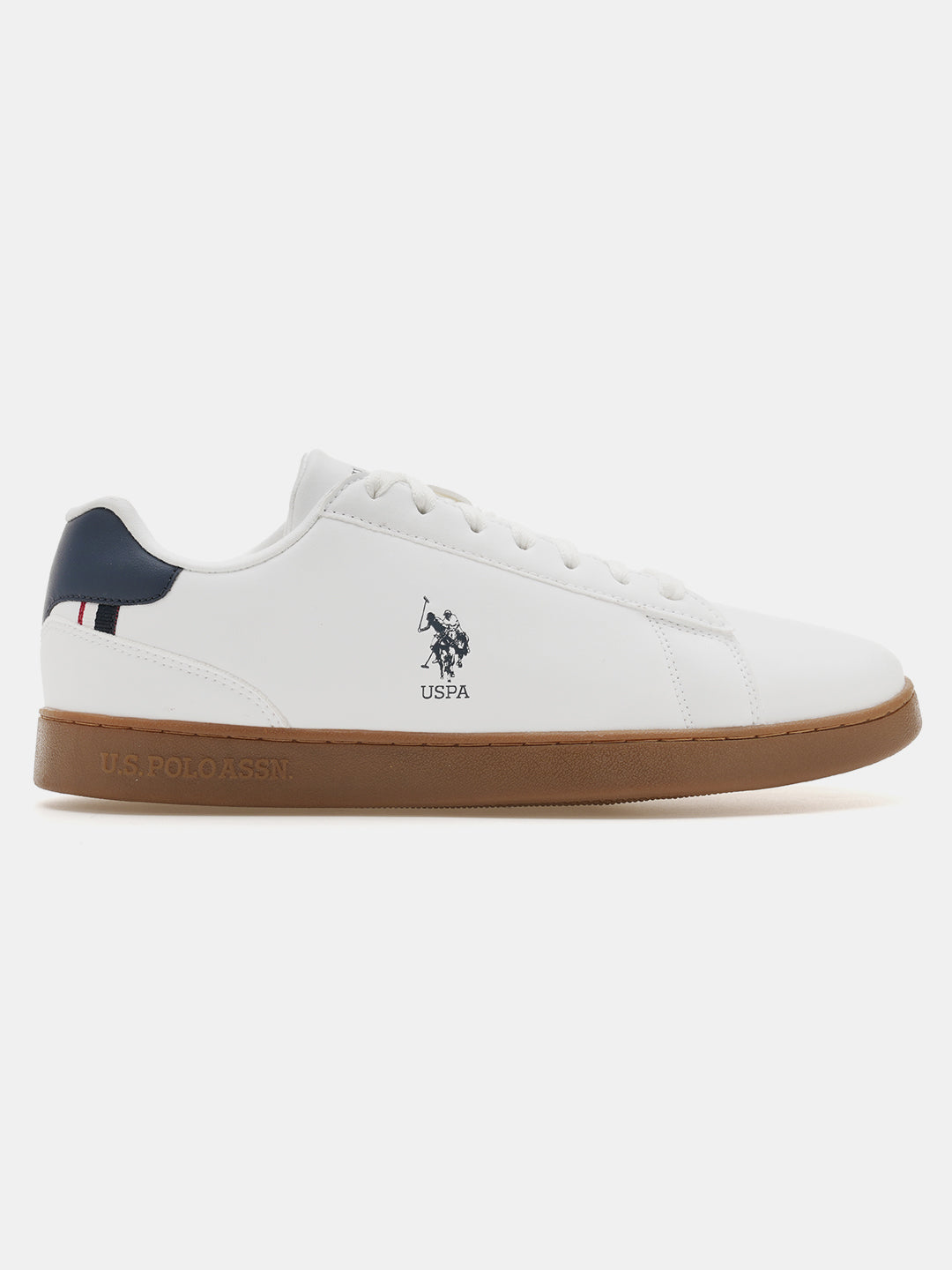 Men Solid Rheede 2.0 Sneakers White - U.S. Polo Assn. India | Large