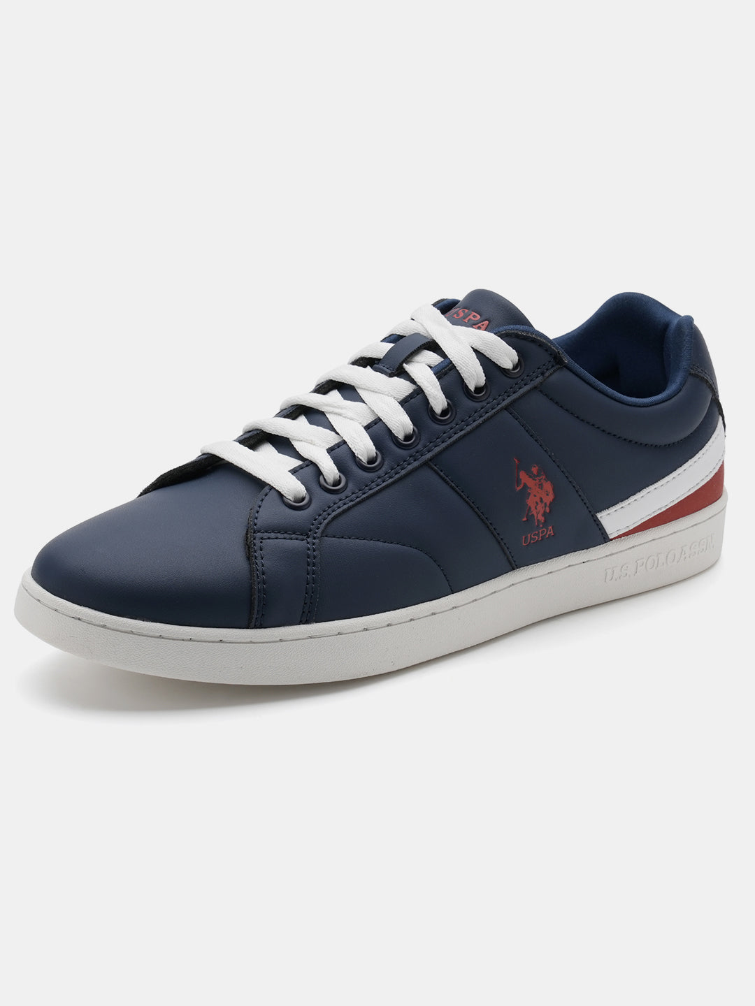Men Vince 2.0 Round Toe Sneakers Navy - U.S. Polo Assn. India | Large