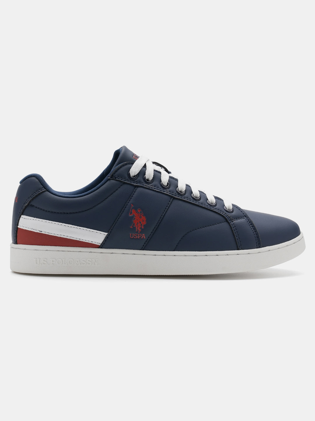 Men Vince 2.0 Round Toe Sneakers Navy - U.S. Polo Assn. India | Large