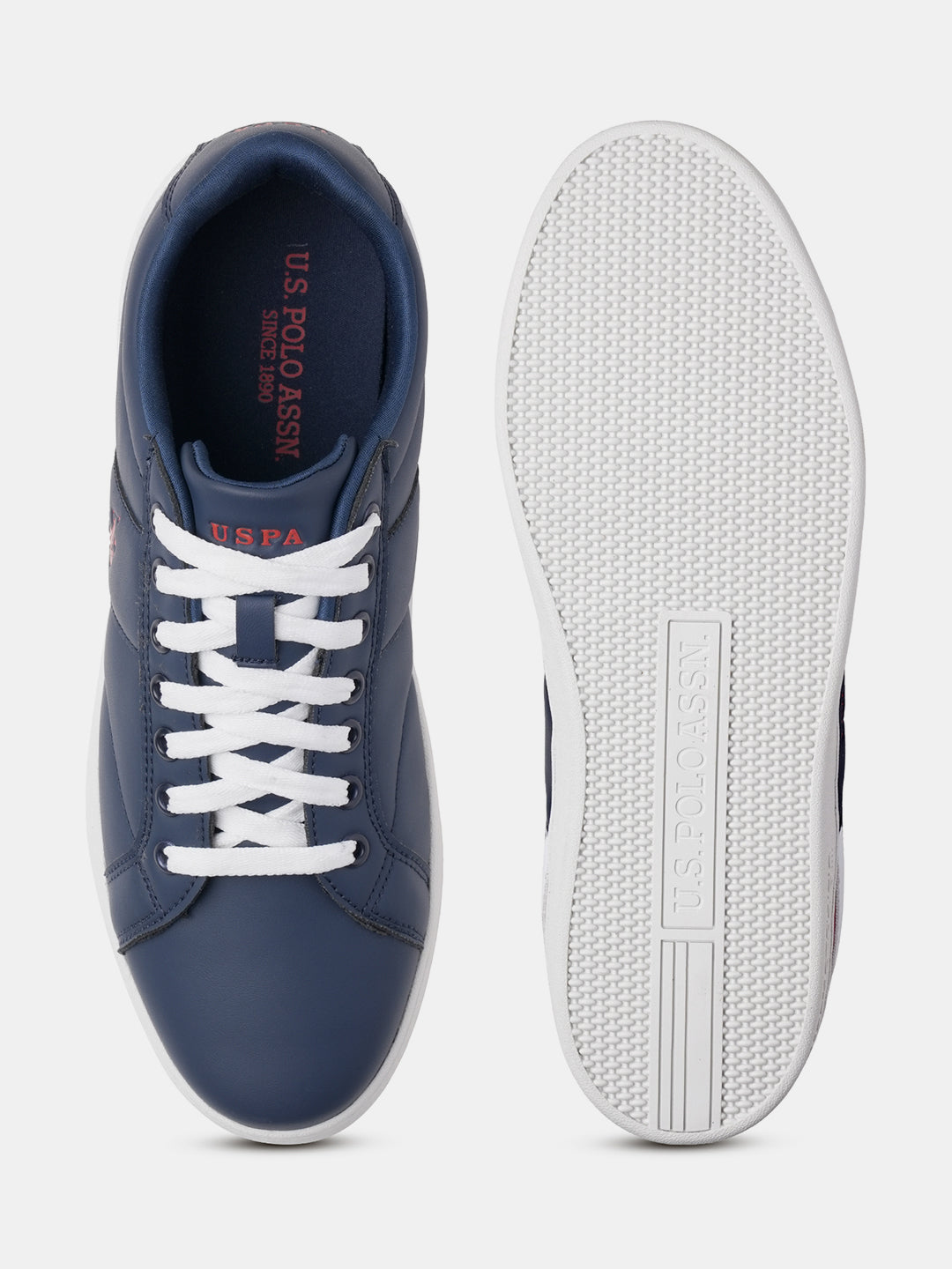 Men Vince 2.0 Round Toe Sneakers Navy - U.S. Polo Assn. India | Large
