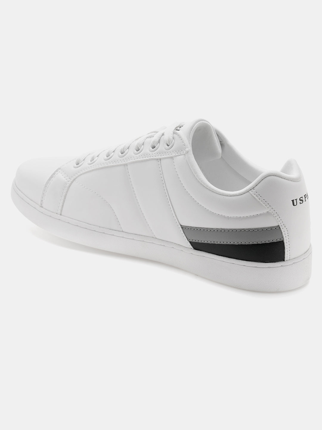 Men Vince 2.0 Round Toe Sneakers White - U.S. Polo Assn. India | Large