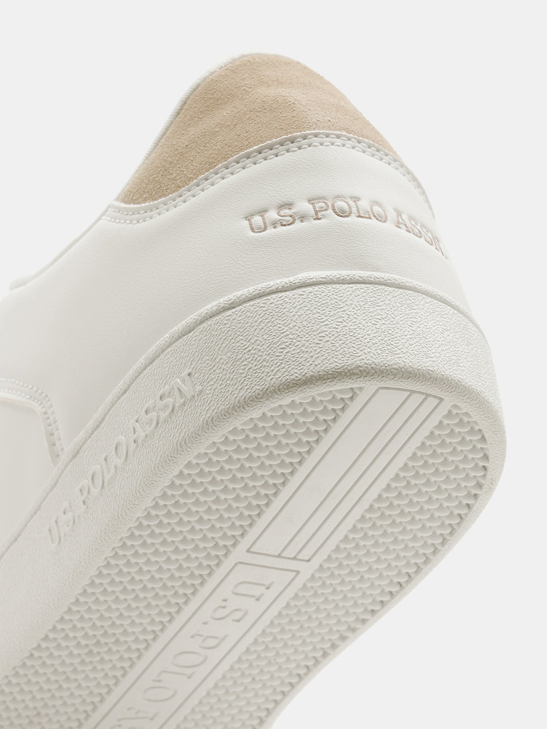 Men Vancer 2.0 Colourblocked Sneakers Off White - U.S. Polo Assn. India | Large