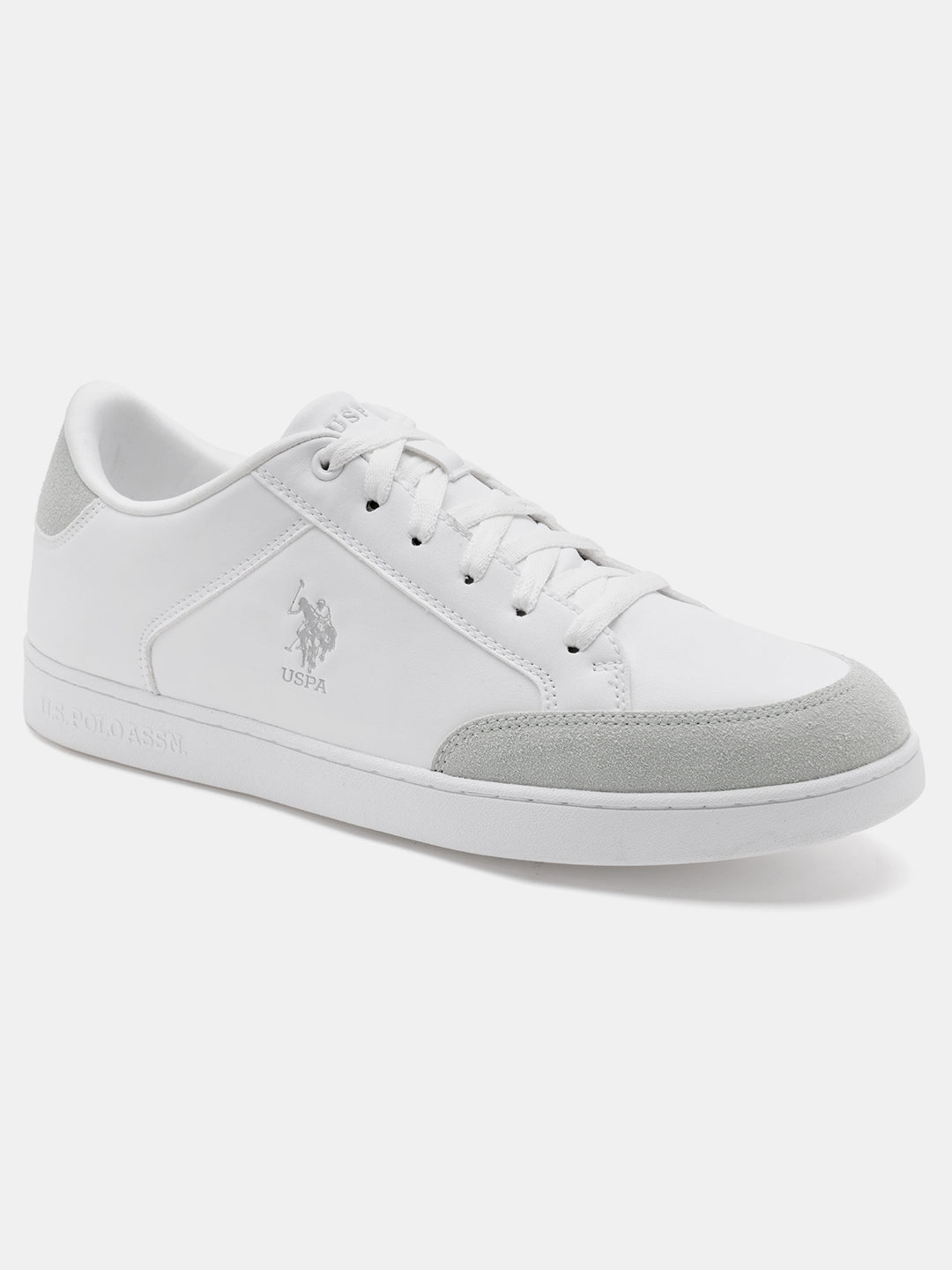 Men Vancer 2.0 Colourblocked Sneakers White - U.S. Polo Assn. India | Large