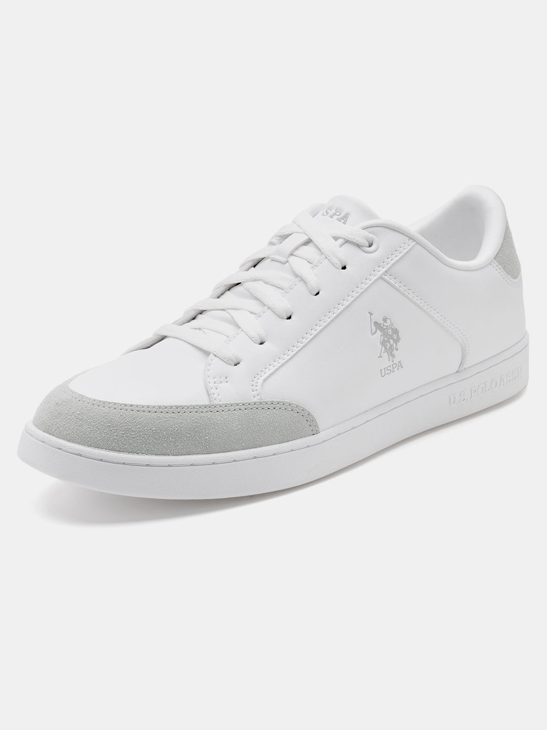Men Vancer 2.0 Colourblocked Sneakers White - U.S. Polo Assn. India | Large