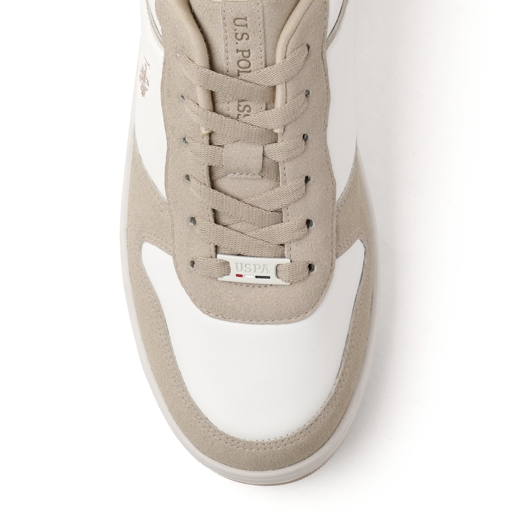 Men Joan 2.0 Colourblocked Sneakers Beige - U.S. Polo Assn. India | Large