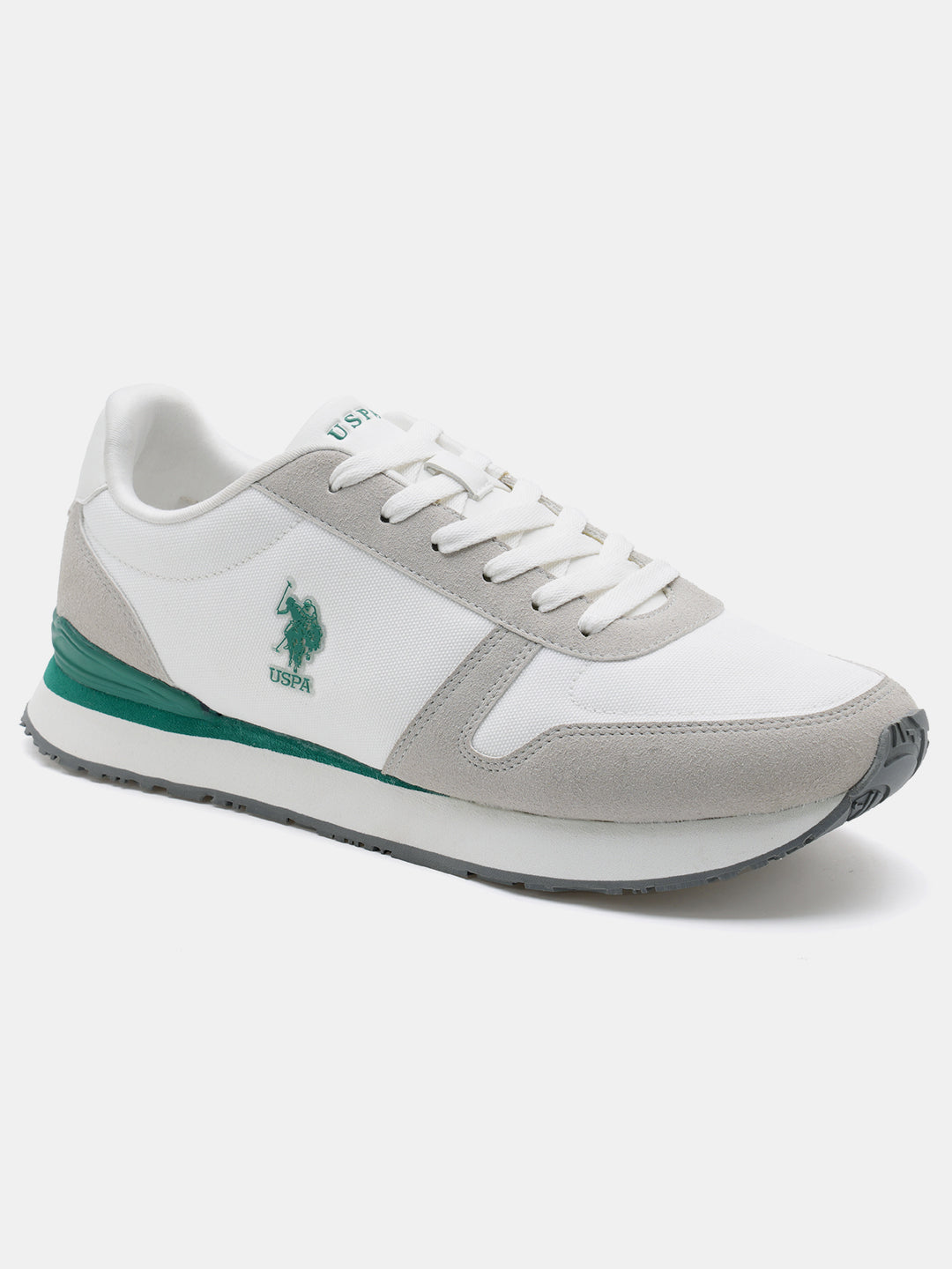 Men Tregon 2.0 Colourblocked Sneakers White - U.S. Polo Assn. India | Large