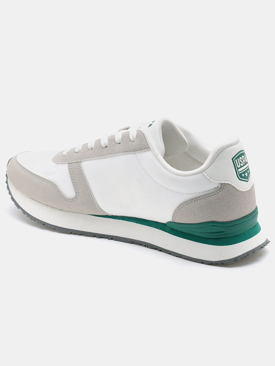 Men Tregon 2.0 Colourblocked Sneakers White - U.S. Polo Assn. India | Large