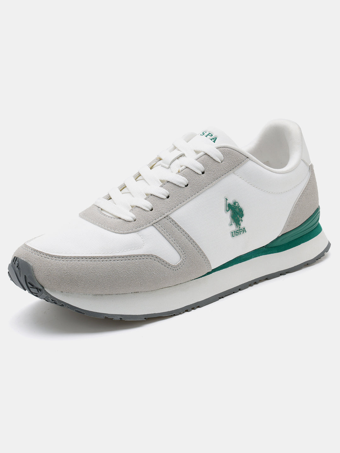 Men Tregon 2.0 Colourblocked Sneakers White - U.S. Polo Assn. India | Large