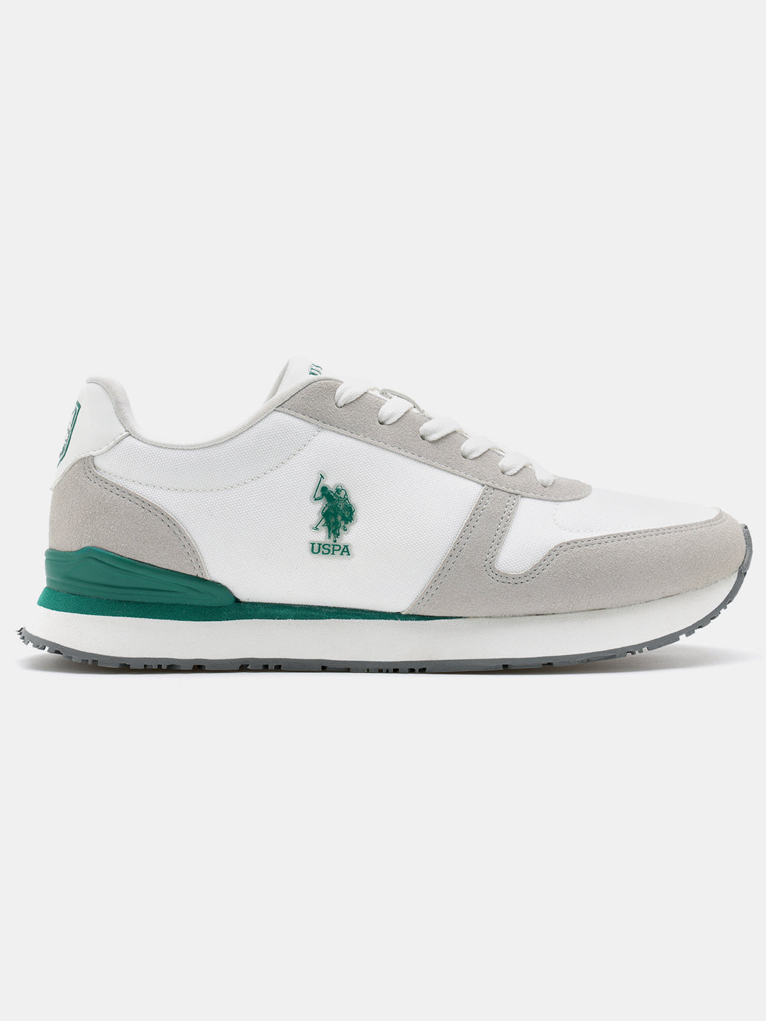 Men Tregon 2.0 Colourblocked Sneakers White - U.S. Polo Assn. India | Large
