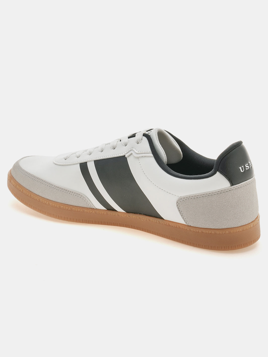 Men Hilton 2.0 Colourblocked Sneakers White - U.S. Polo Assn. India | Large