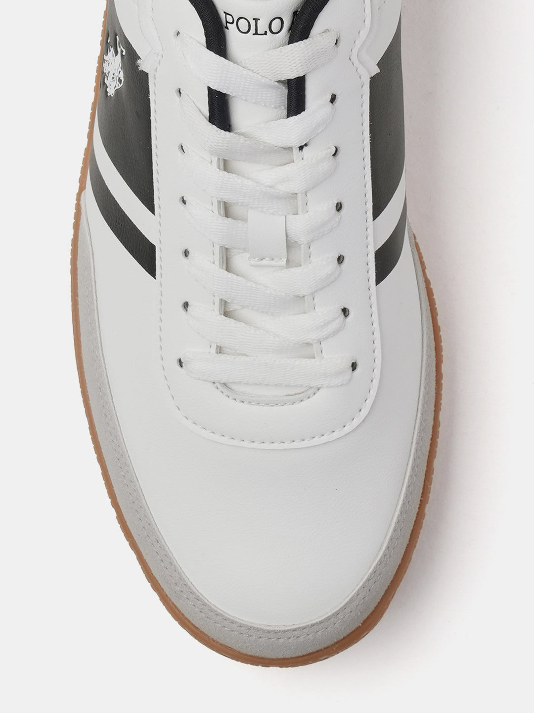 Men Hilton 2.0 Colourblocked Sneakers White - U.S. Polo Assn. India | Large