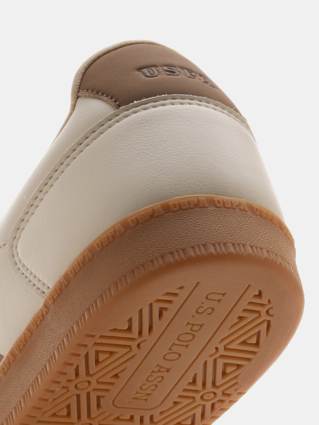 Men Hilton 2.0 Colourblocked Sneakers Beige - U.S. Polo Assn. India | Large