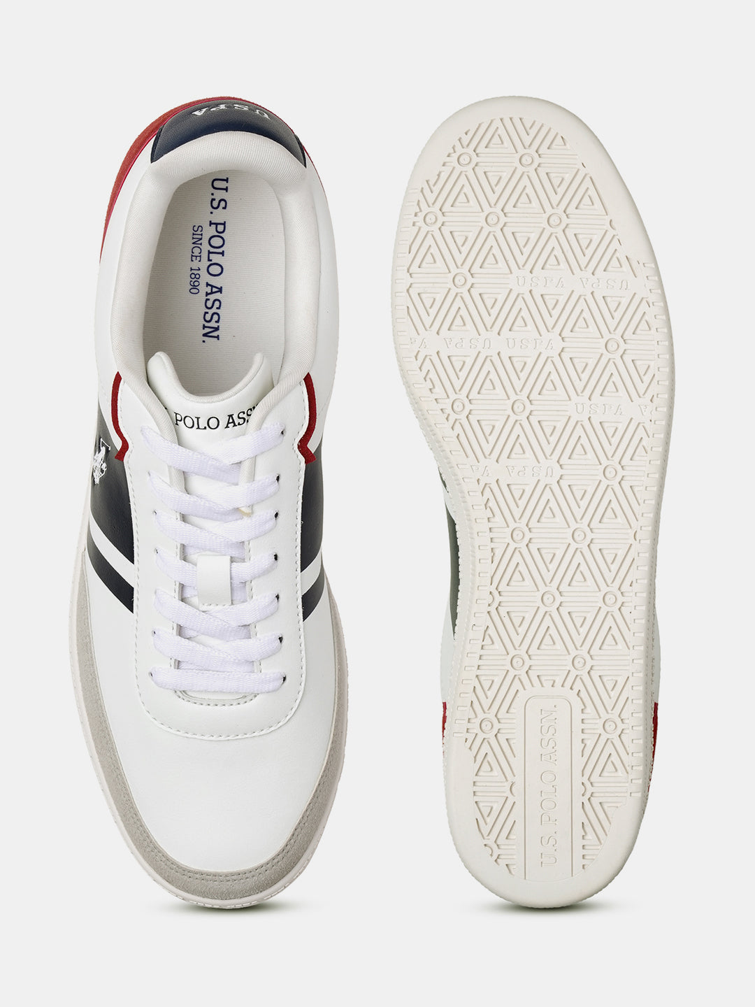 Men Hilton 2.0 Colourblocked Sneakers Multi3 - U.S. Polo Assn. India | Large