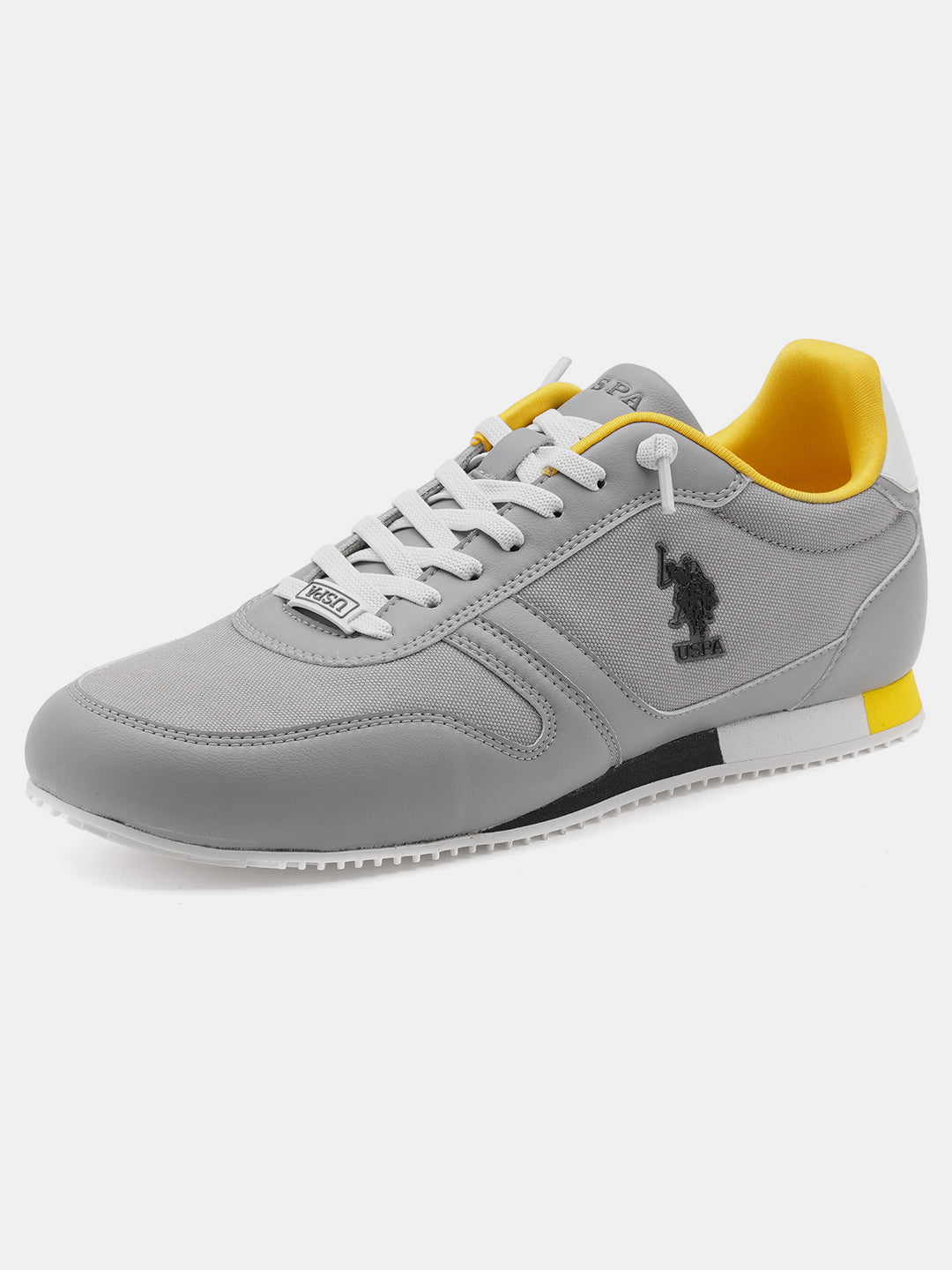 Clemt 4.0 Colourblocked Sneakers Grey - U.S. Polo Assn. India | Large