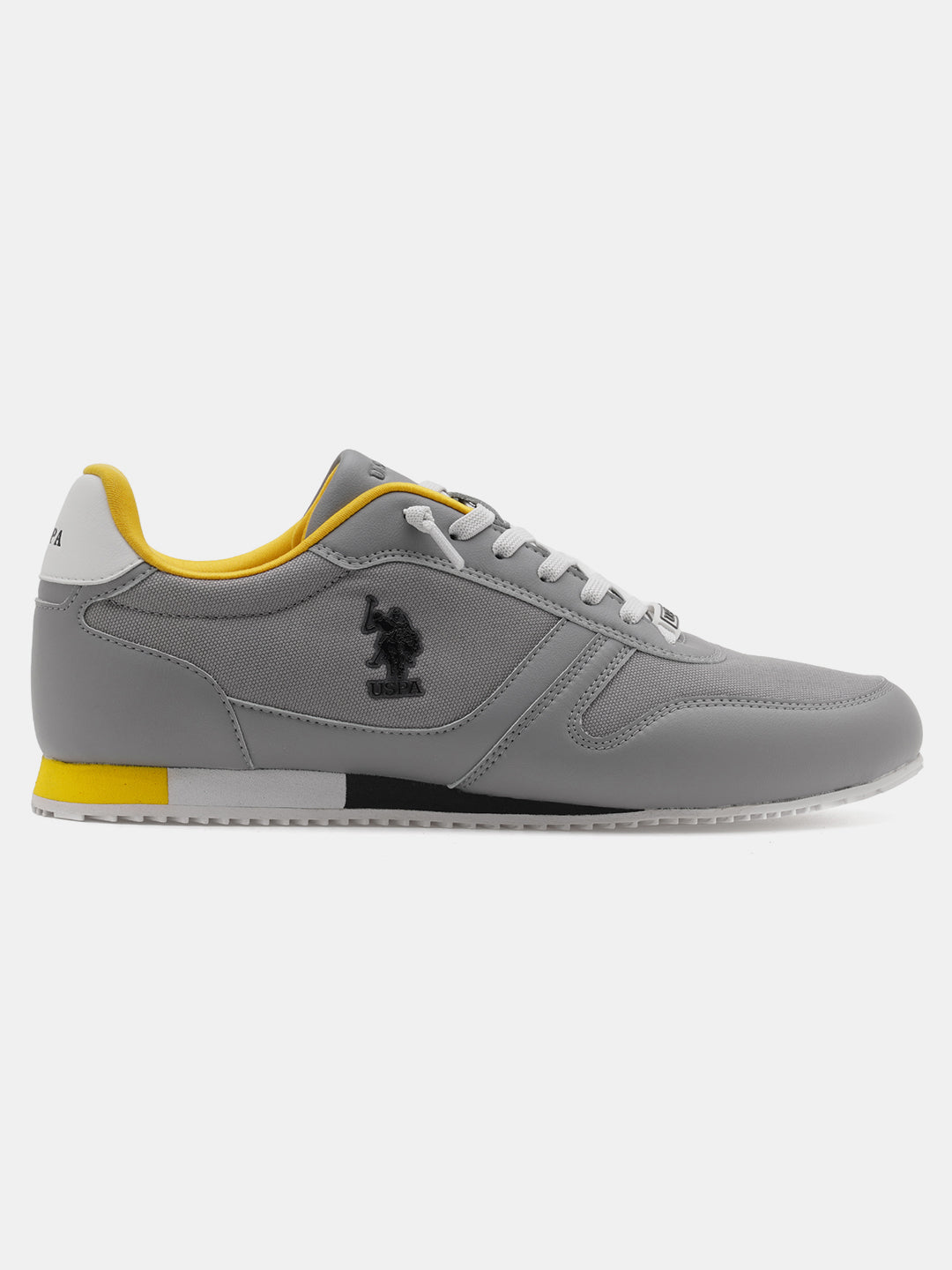 Clemt 4.0 Colourblocked Sneakers Grey - U.S. Polo Assn. India | Large