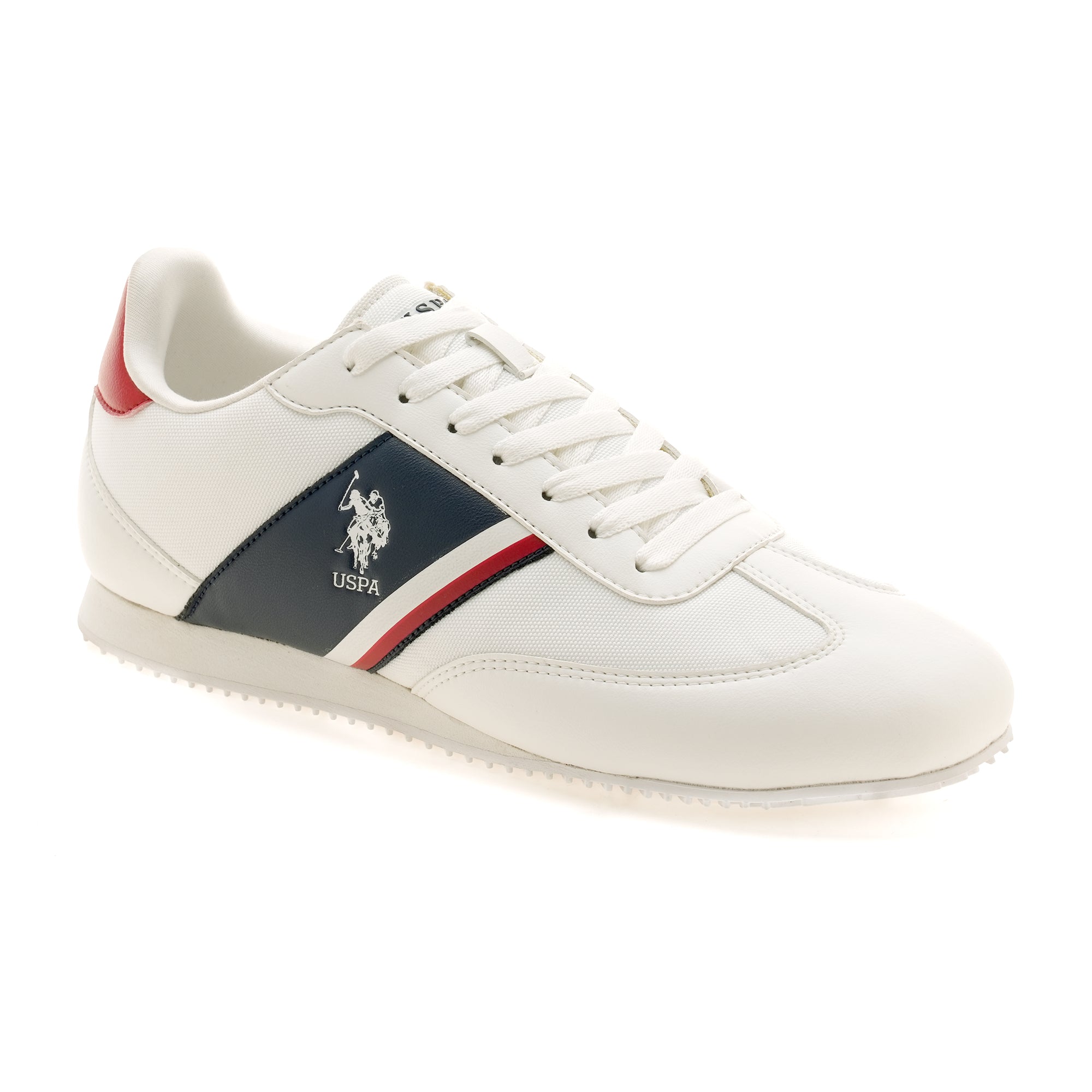 Men Adler 5.0 Colourblocked Sneakers Off White - U.S. Polo Assn. India | Large