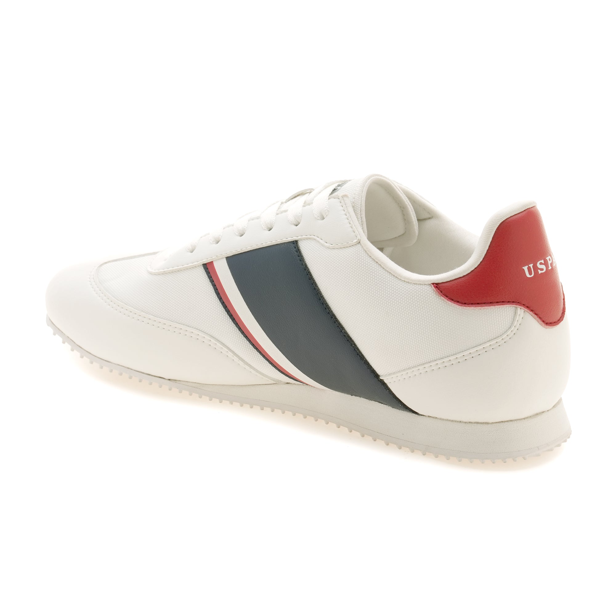 Men Adler 5.0 Colourblocked Sneakers Off White - U.S. Polo Assn. India | Large