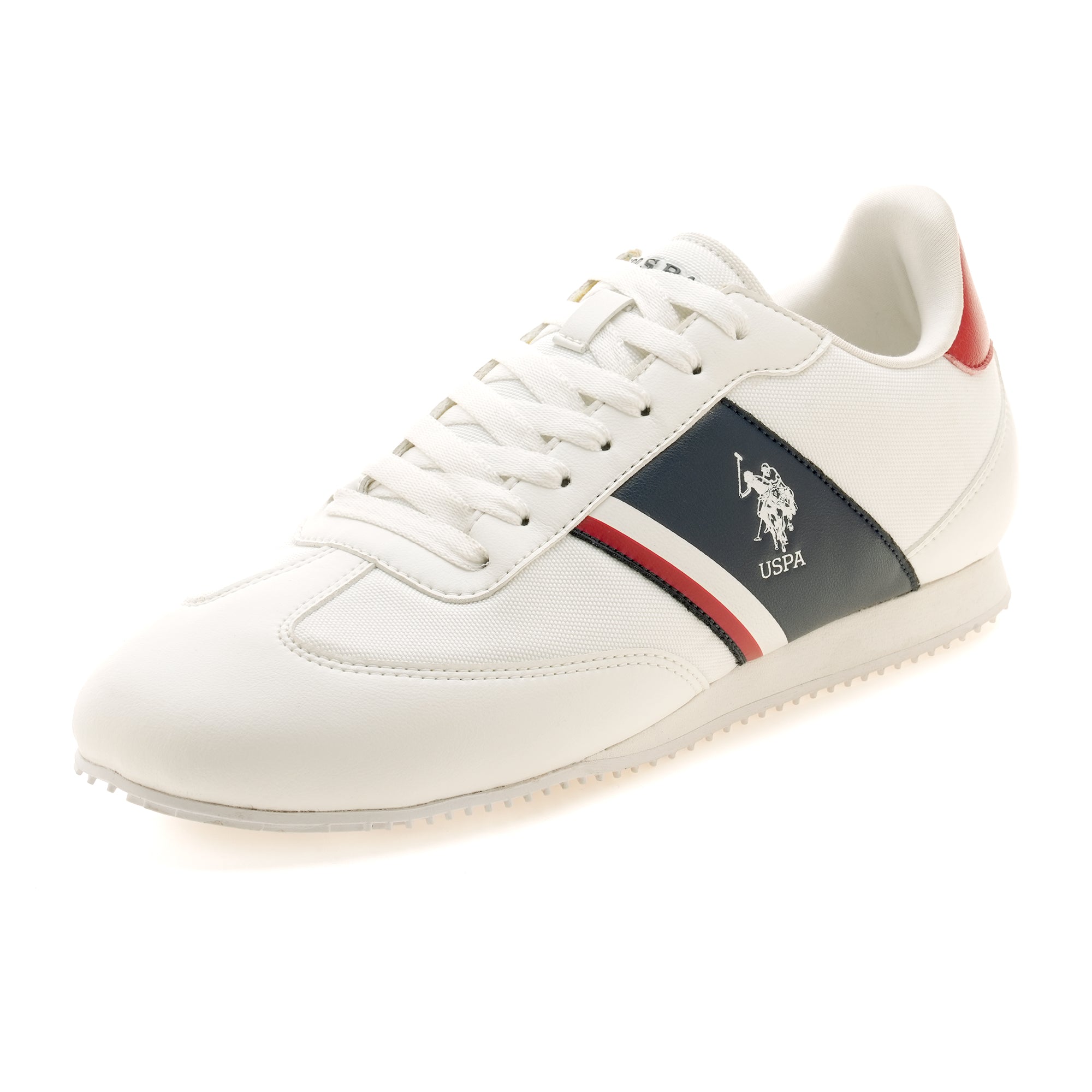 Men Adler 5.0 Colourblocked Sneakers Off White - U.S. Polo Assn. India | Large