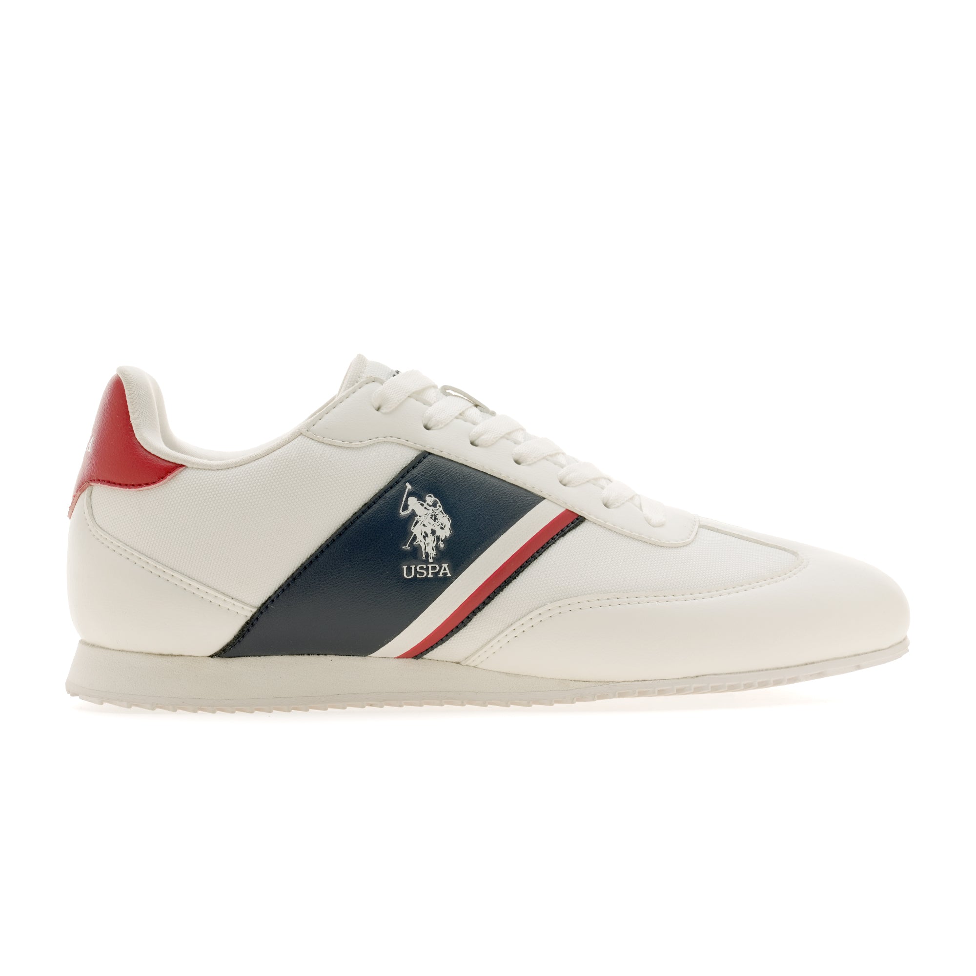 Men Adler 5.0 Colourblocked Sneakers Off White - U.S. Polo Assn. India | Large