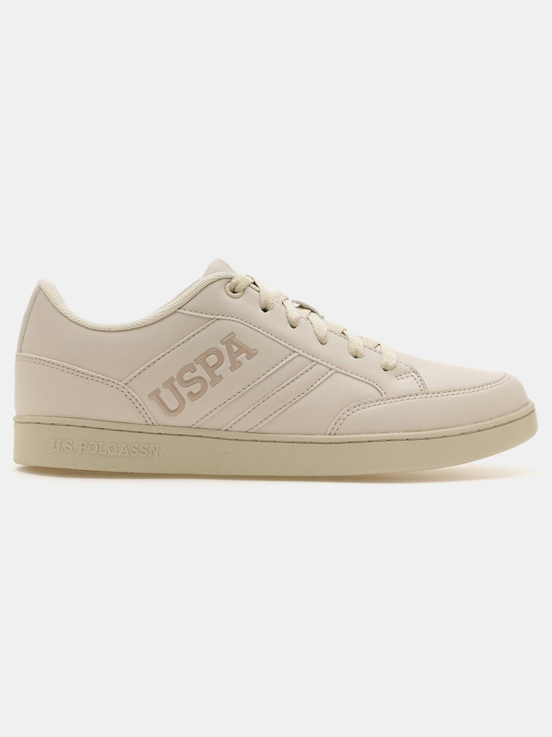 Men Gala 2.0 Solid Sneakers Beige - U.S. Polo Assn. India | Large