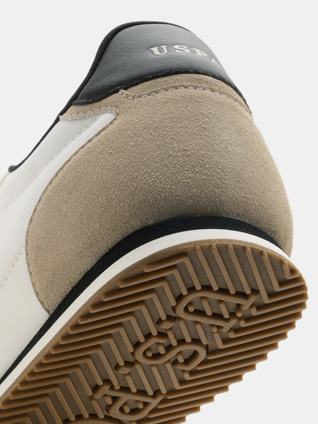 Clemt 4.0 Colourblocked Sneakers Beige - U.S. Polo Assn. India | Large