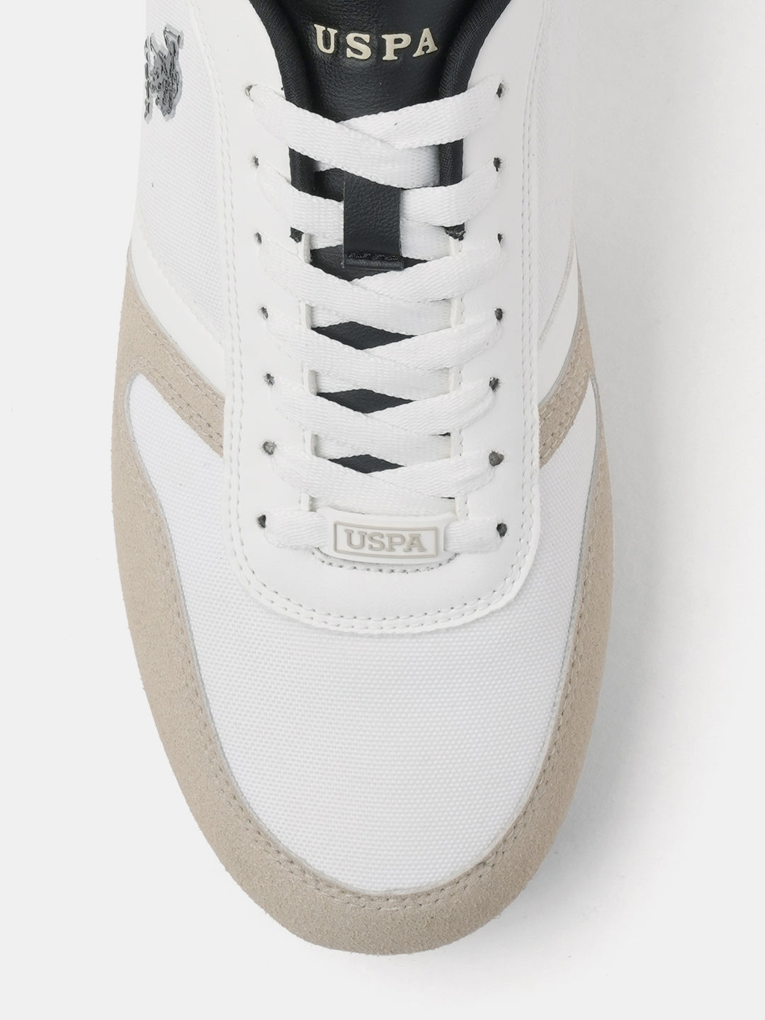 Clemt 4.0 Colourblocked Sneakers Beige - U.S. Polo Assn. India | Large