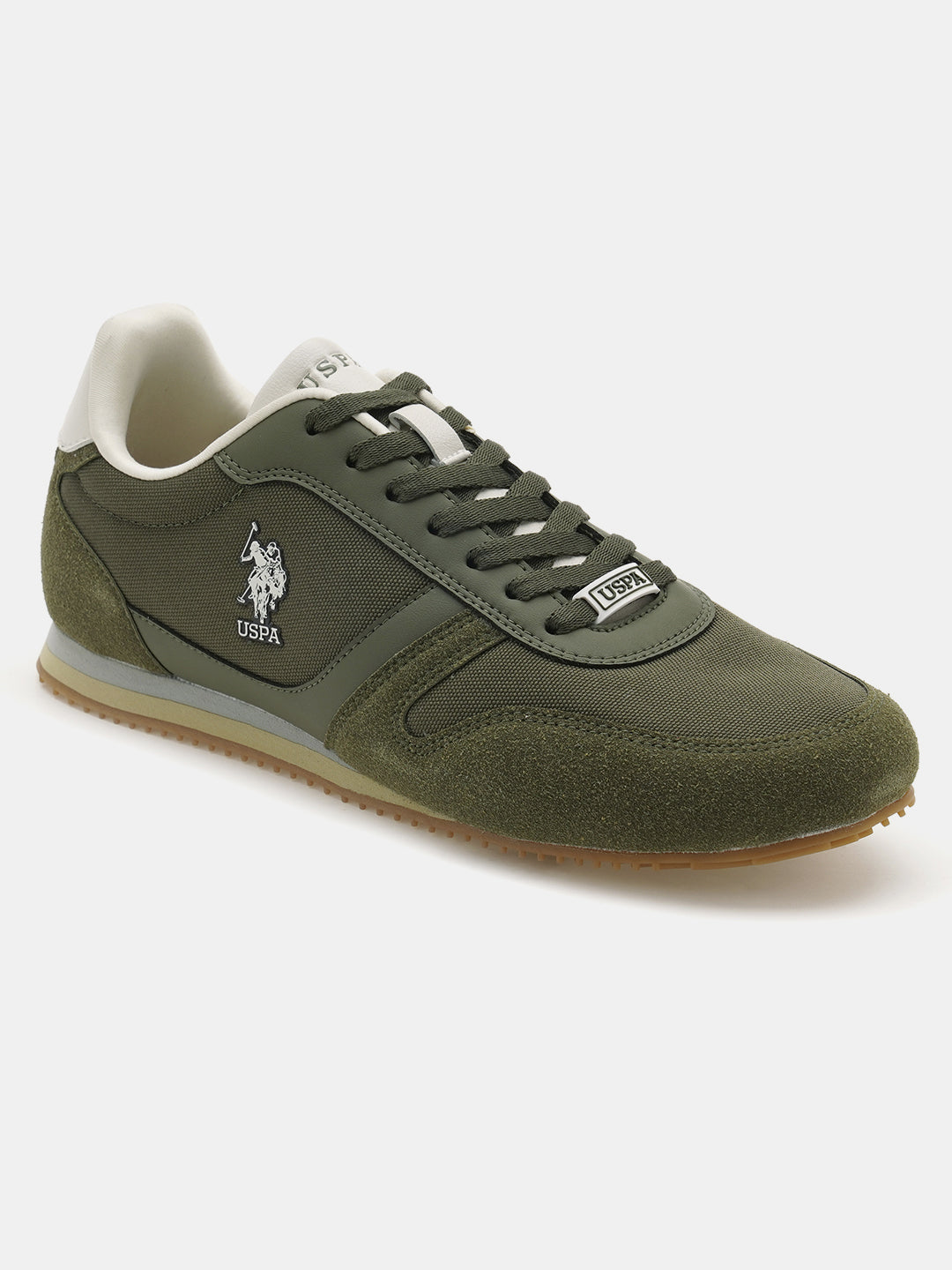 Clemt 4.0 Colourblocked Sneakers Olive - U.S. Polo Assn. India | Large