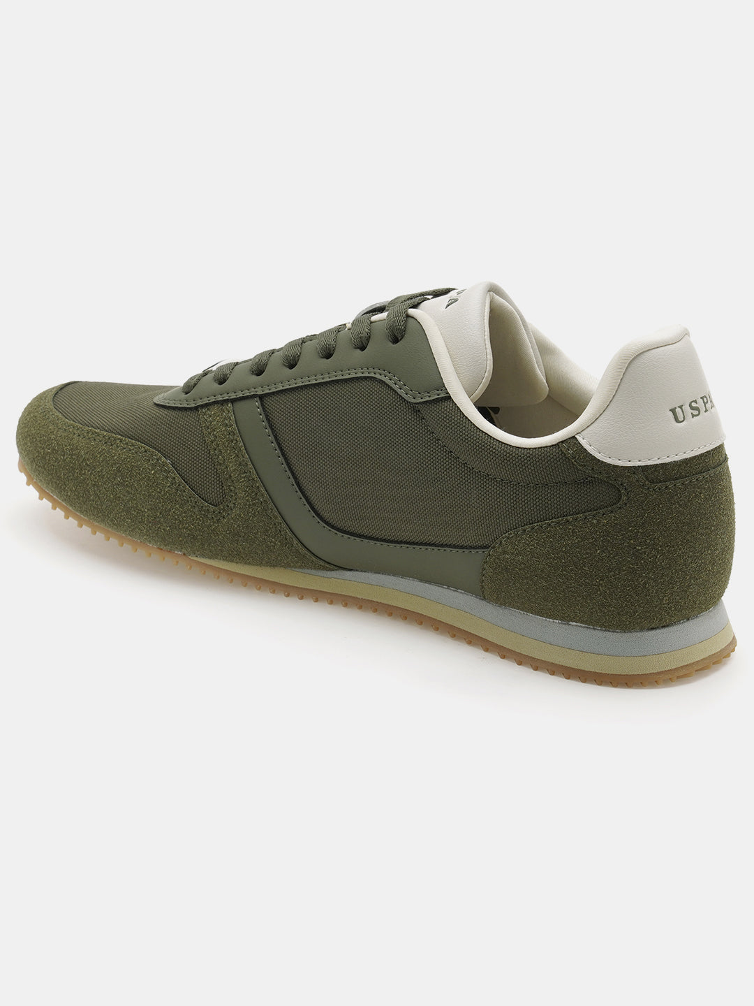 Clemt 4.0 Colourblocked Sneakers Olive - U.S. Polo Assn. India | Large