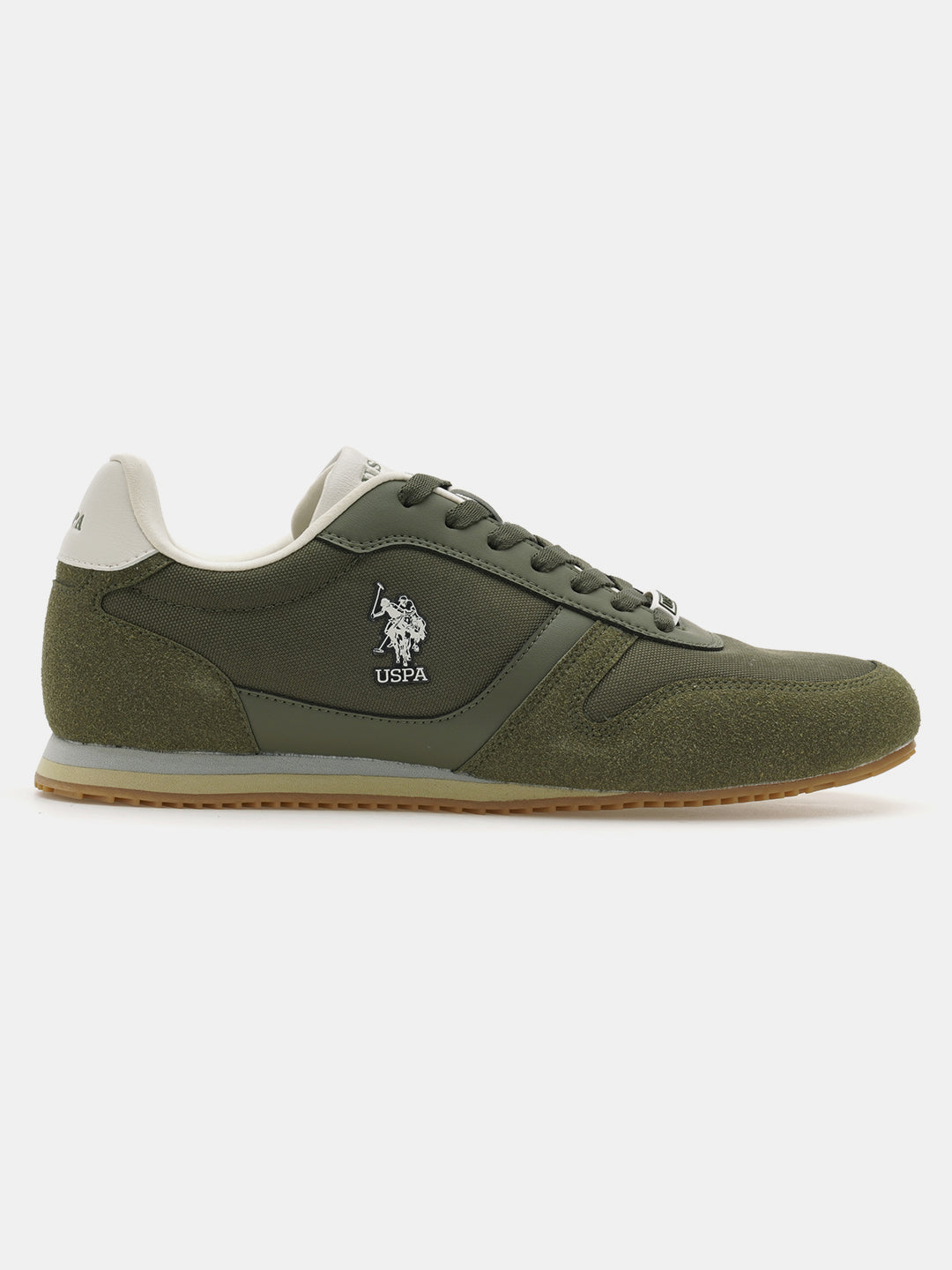 Clemt 4.0 Colourblocked Sneakers Olive - U.S. Polo Assn. India | Large