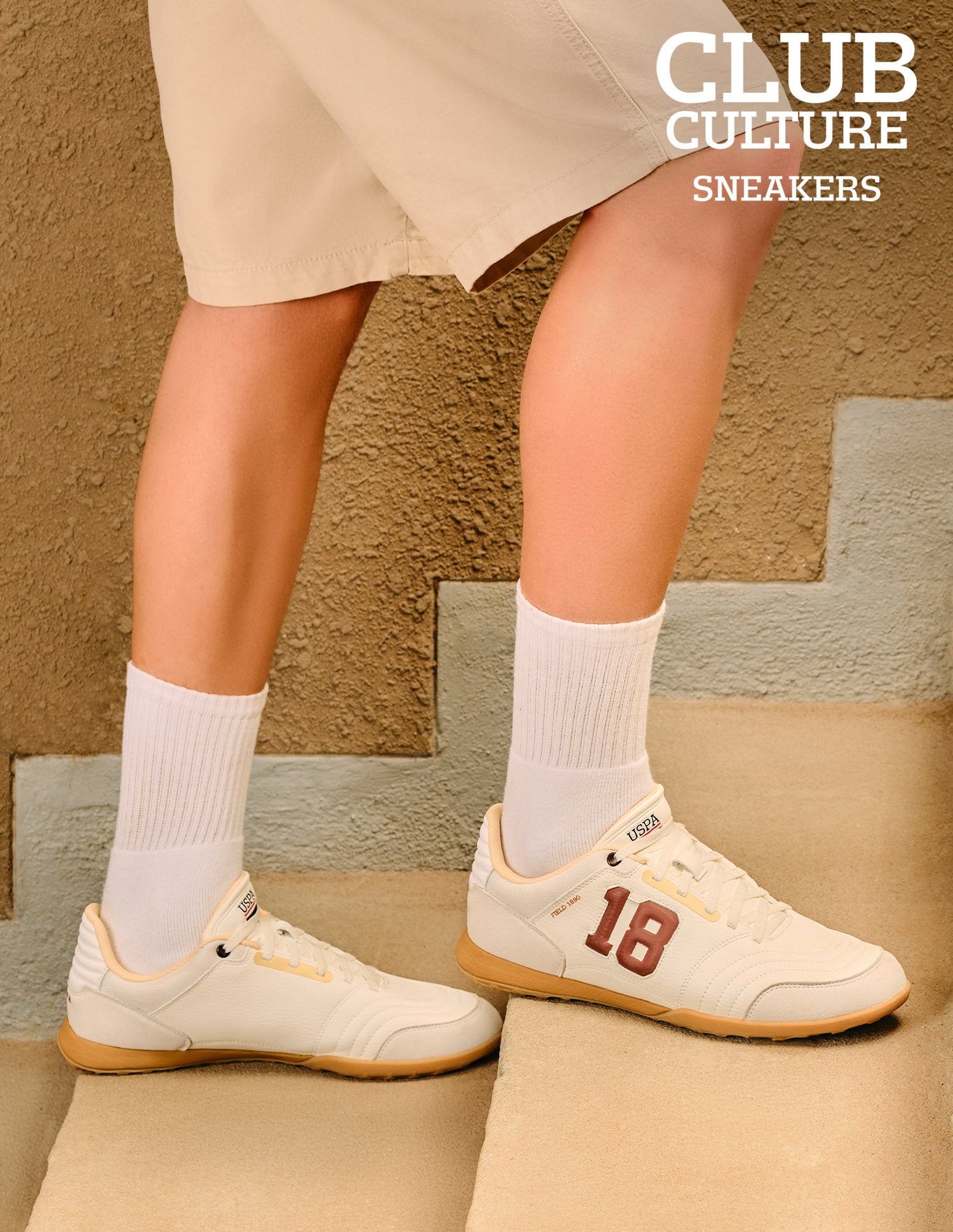 Numeric Embossed Field 1890 Sneakers