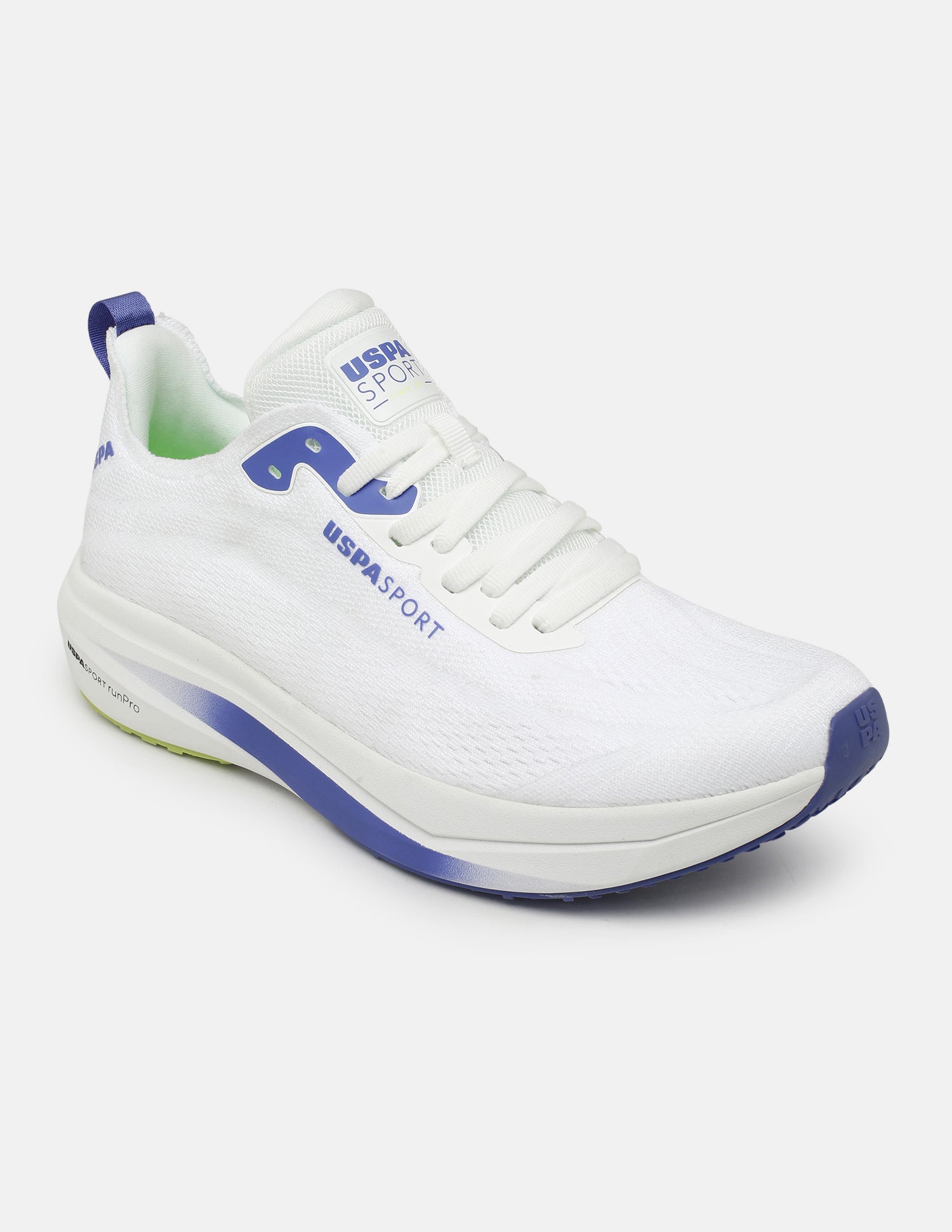 Field Pro 4 Lace-Ups Running Shoes Off White - U.S. Polo Assn. India | Large