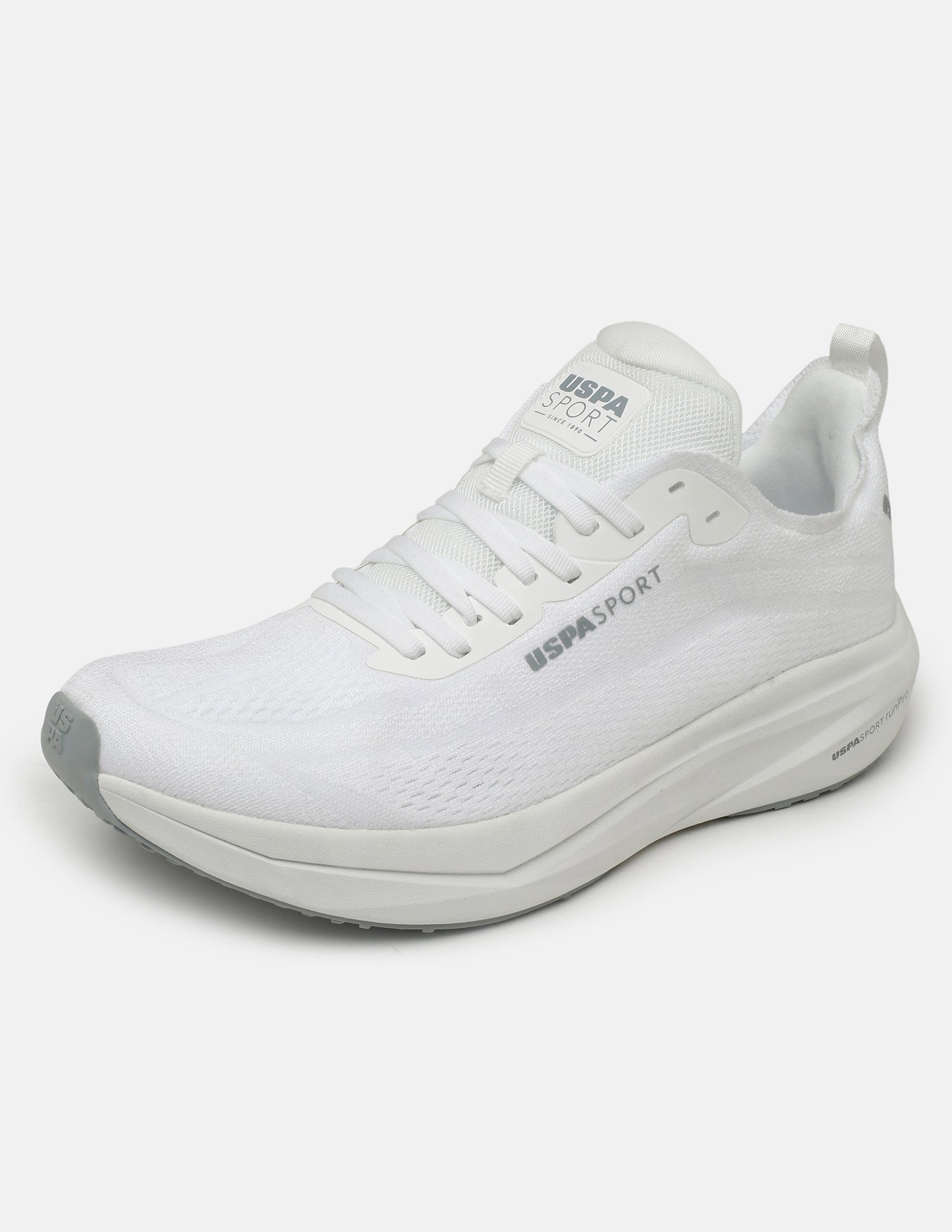 Round Toe Field Pro 4 Sneakers White - U.S. Polo Assn. India | Large