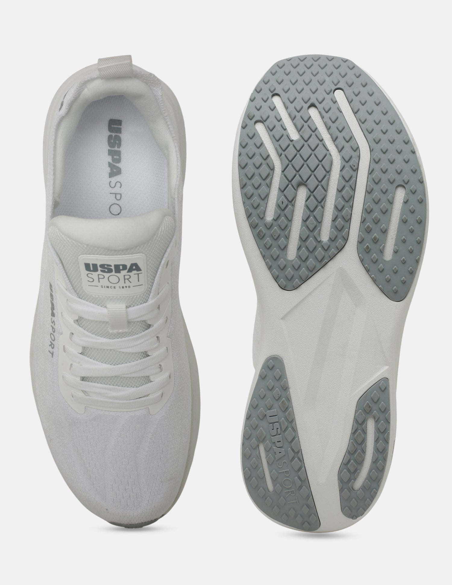 Round Toe Field Pro 4 Sneakers White - U.S. Polo Assn. India | Large