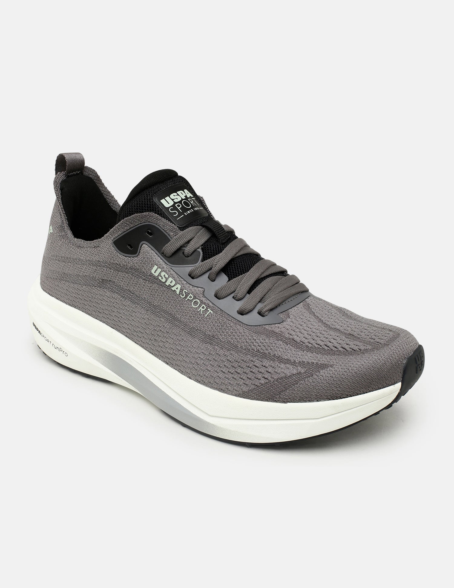 Field Pro 4 Lace-Ups Running Shoes Dark Grey - U.S. Polo Assn. India | Large
