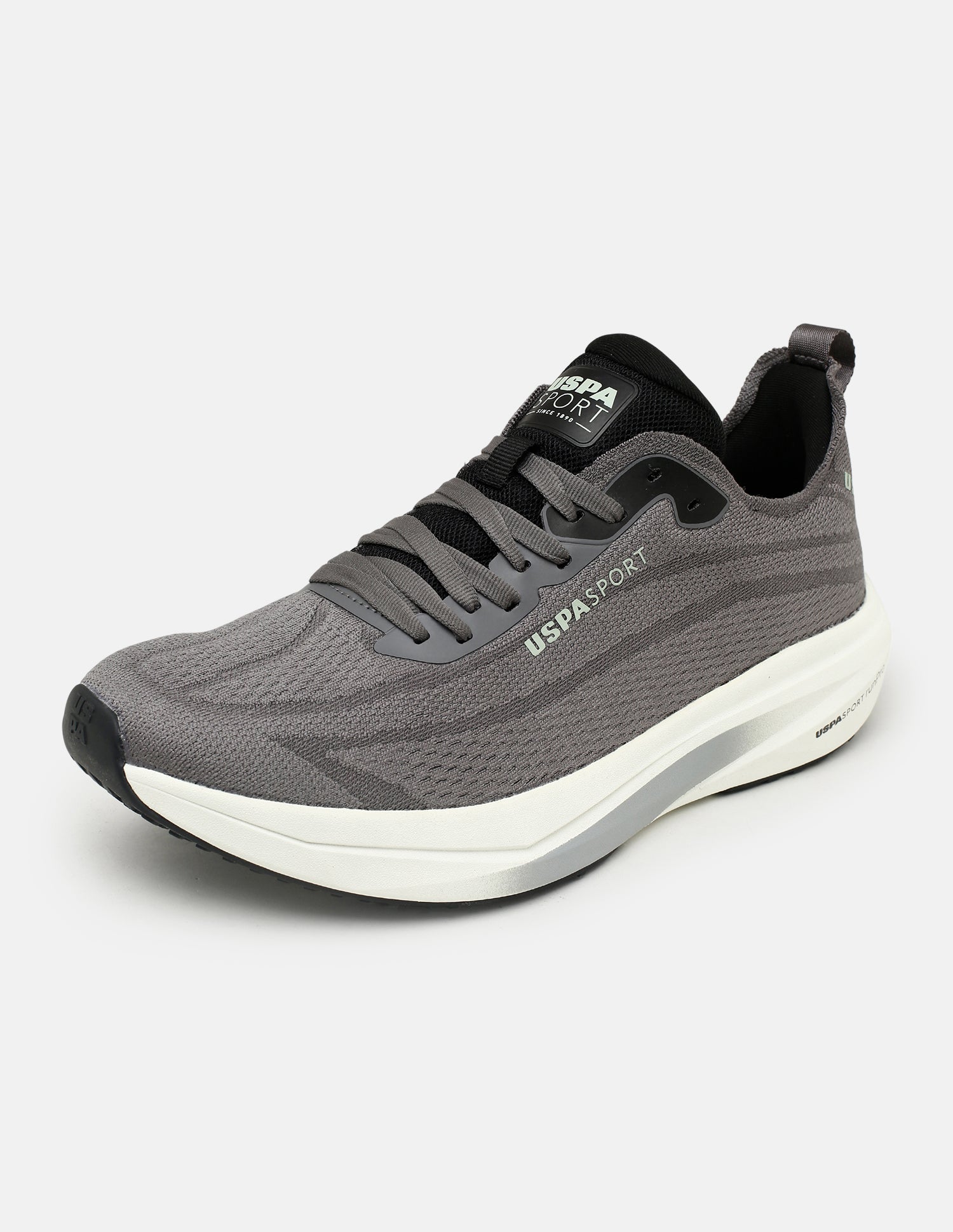 Field Pro 4 Lace-Ups Running Shoes Dark Grey - U.S. Polo Assn. India | Large