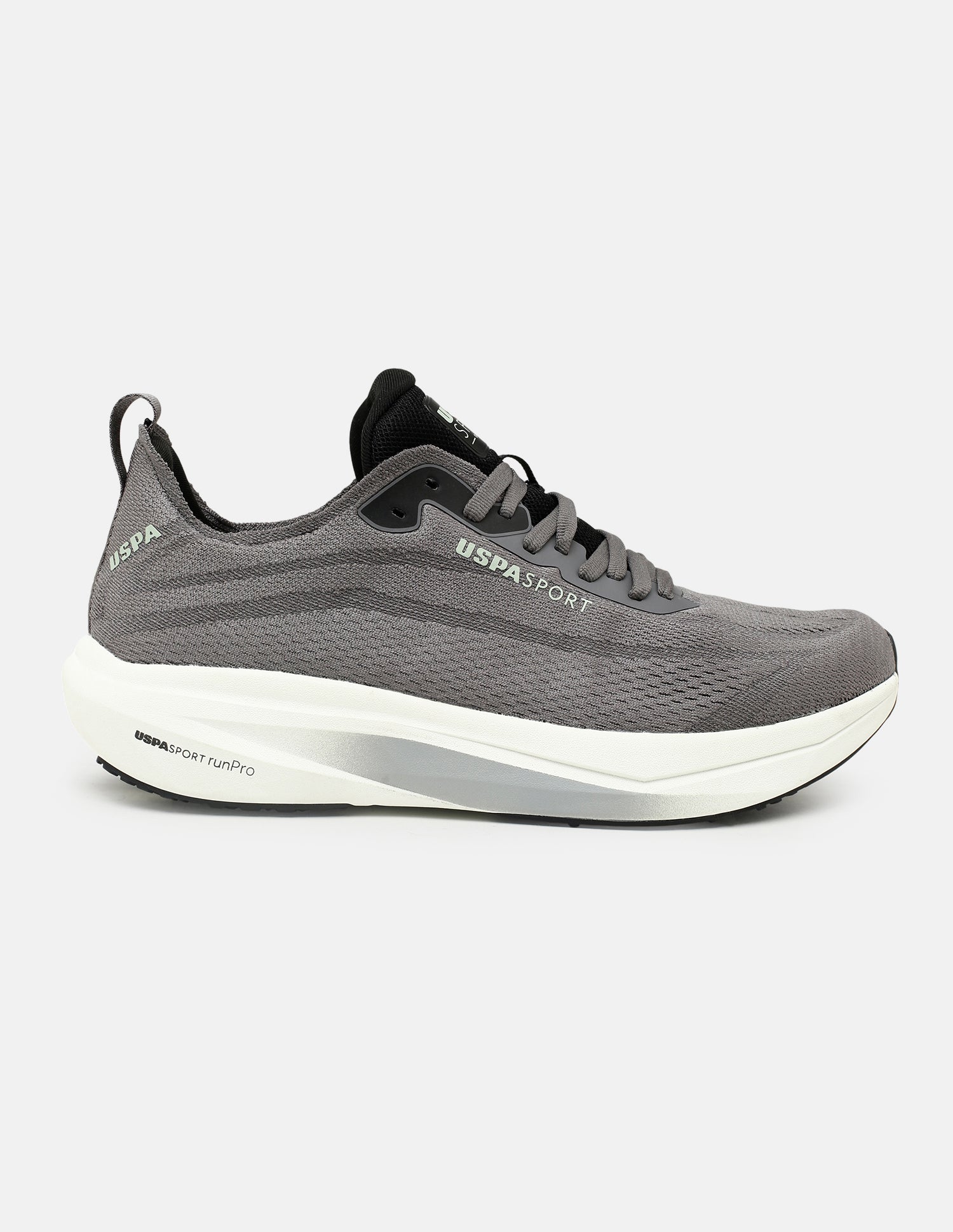 Field Pro 4 Lace-Ups Running Shoes Dark Grey - U.S. Polo Assn. India | Large