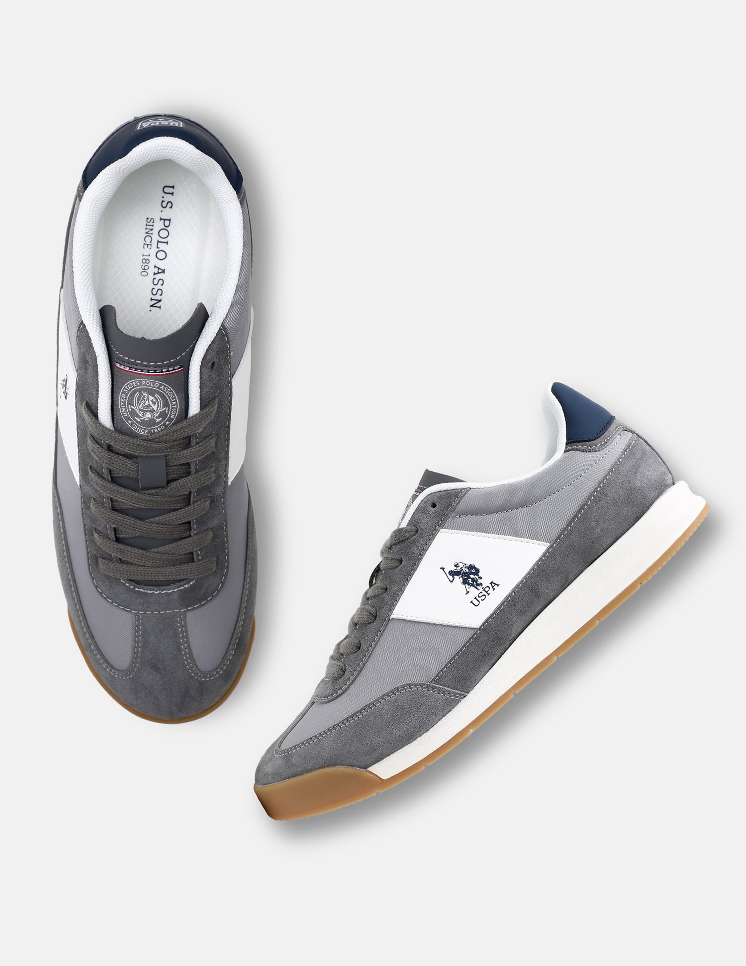 Round Toe Lace Ups Gallop Sneakers