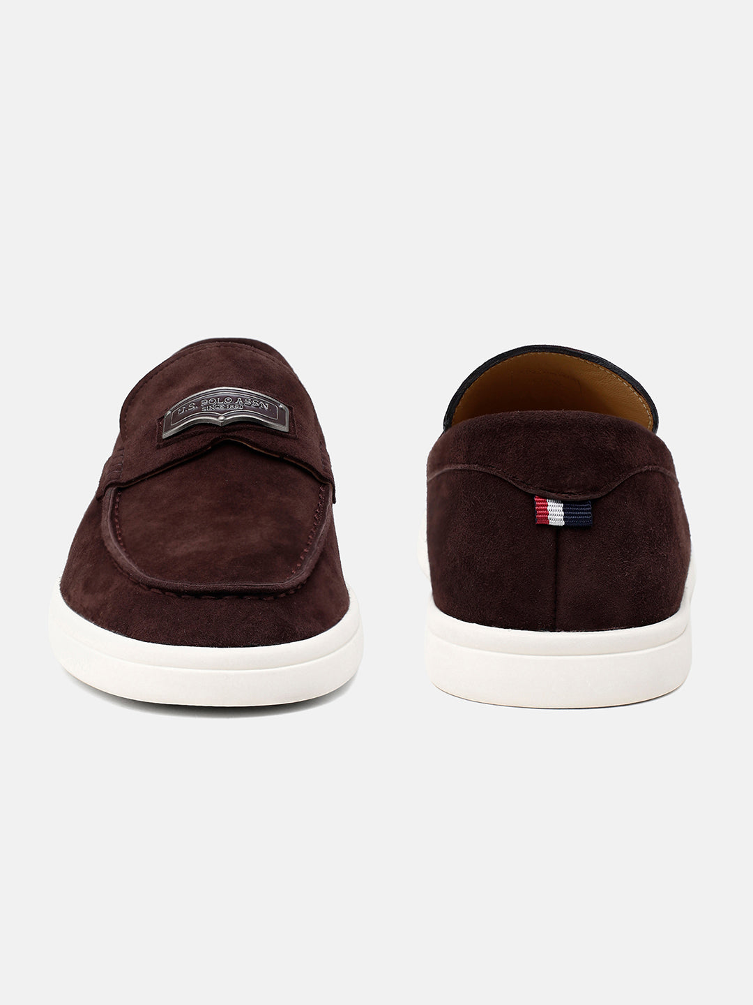Alger Moc Toe Loafers Brown - U.S. Polo Assn. India | Large