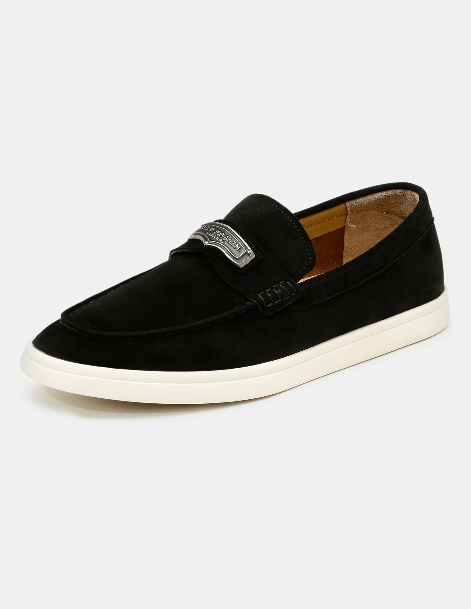 Men Alger Loafers Black - U.S. Polo Assn. India | Large