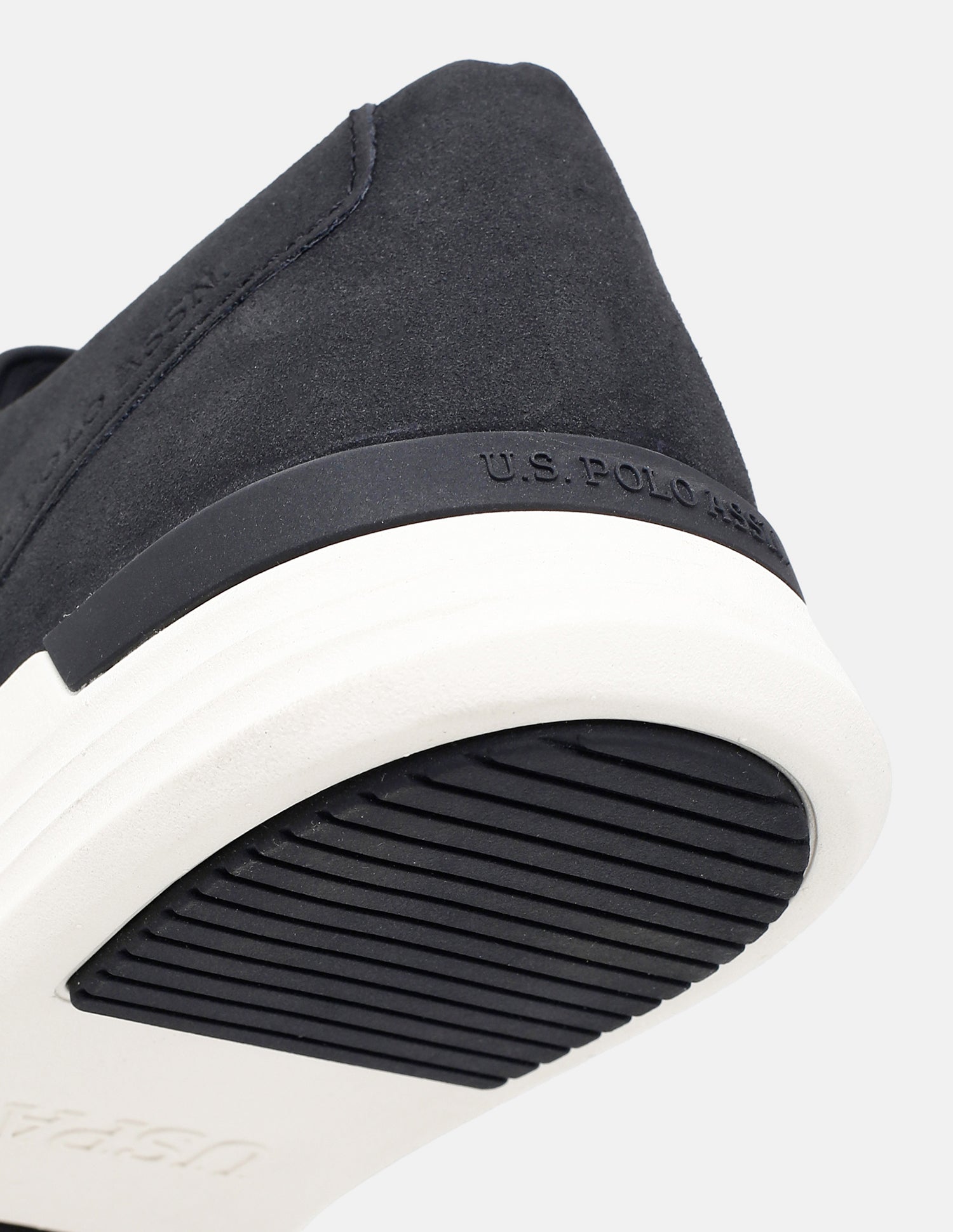 Jango Round Toe Smart Casual Shoes Black - U.S. Polo Assn. India | Large