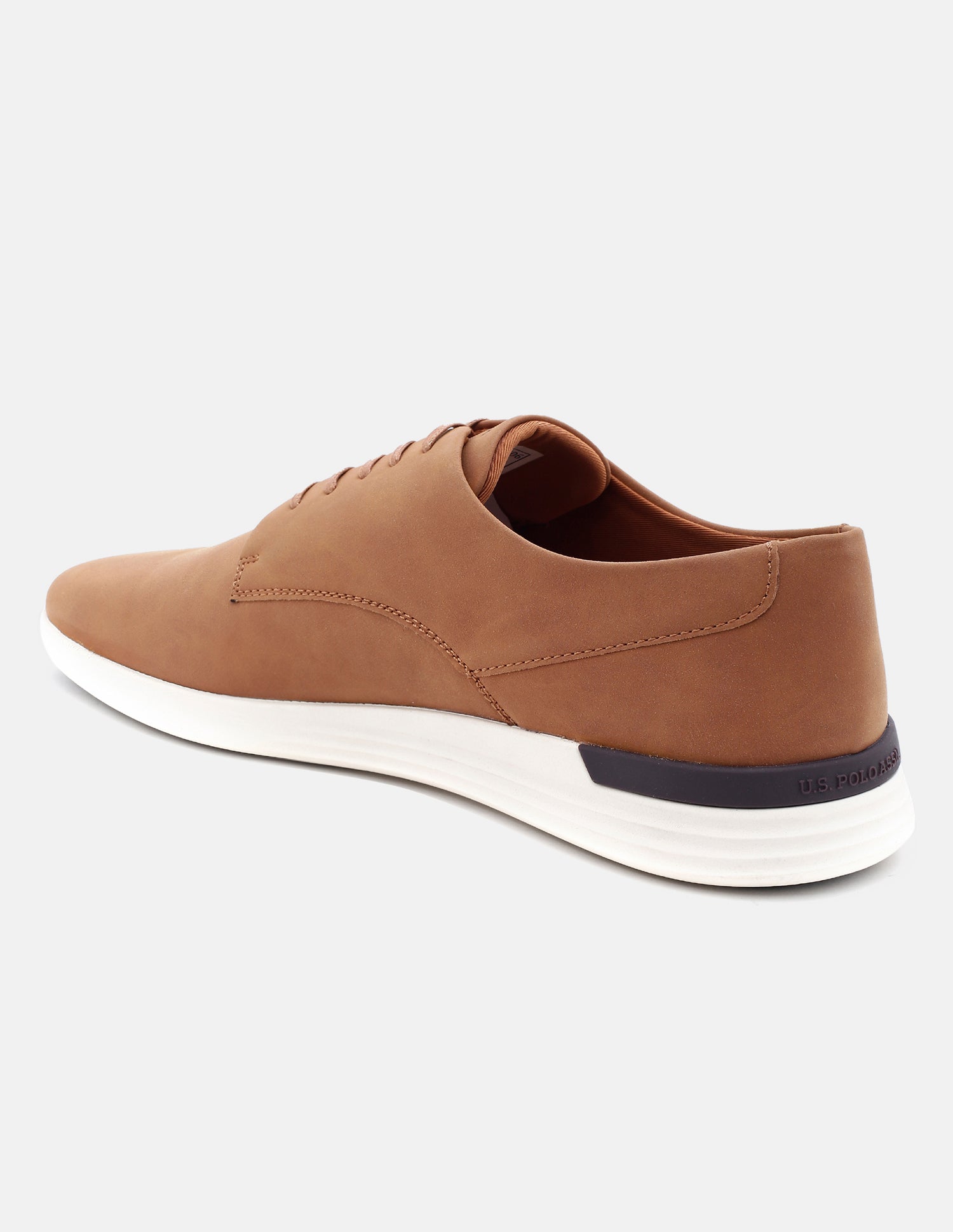 Jango Round Toe Smart Casual Shoes Tan - U.S. Polo Assn. India | Large