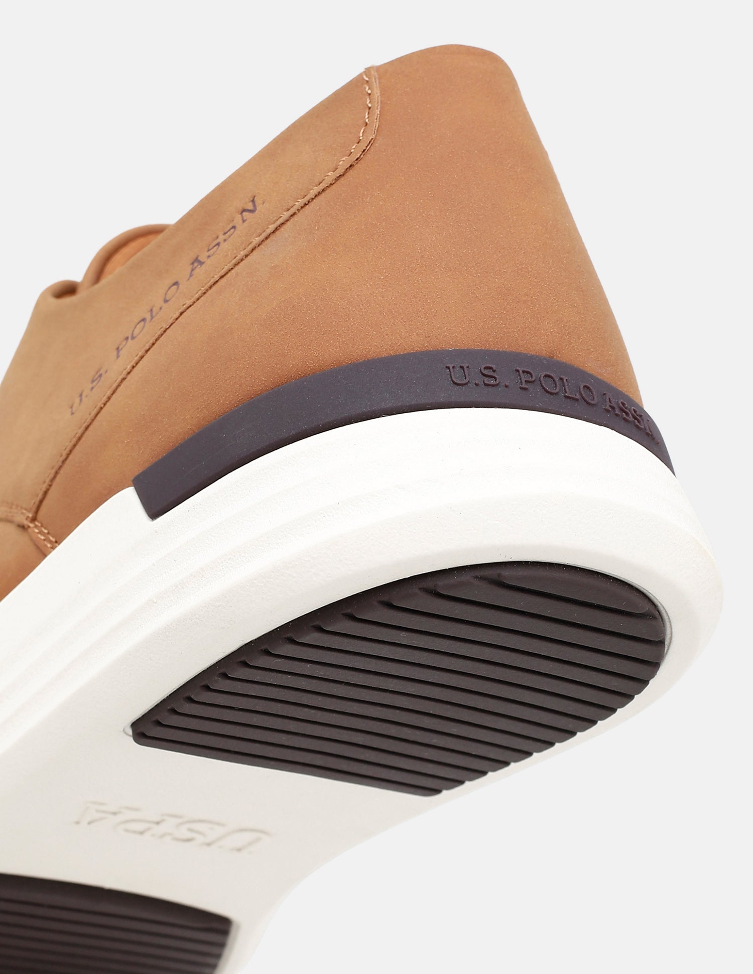 Jango Round Toe Smart Casual Shoes Tan - U.S. Polo Assn. India | Large