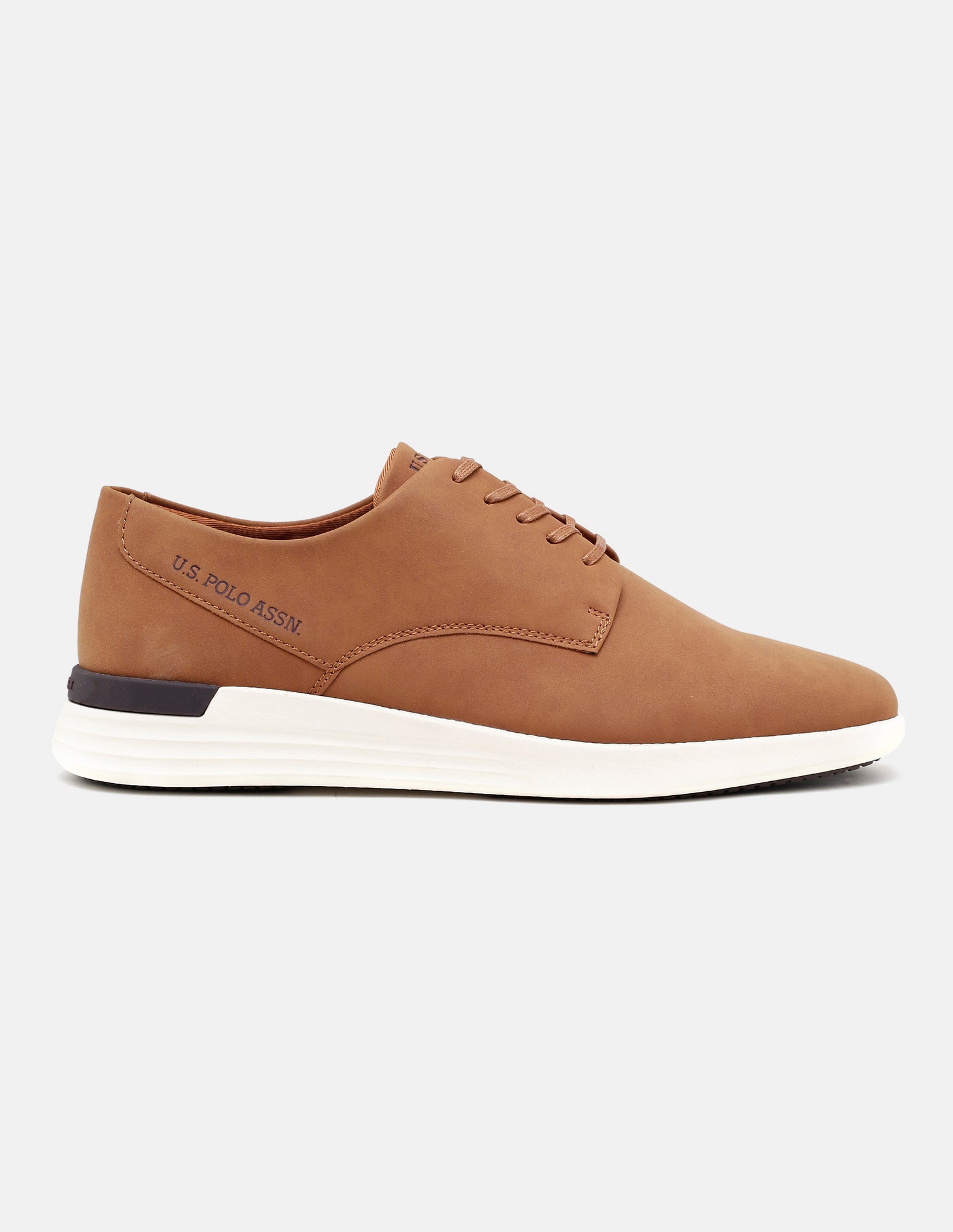 Jango Round Toe Smart Casual Shoes Tan - U.S. Polo Assn. India | Large