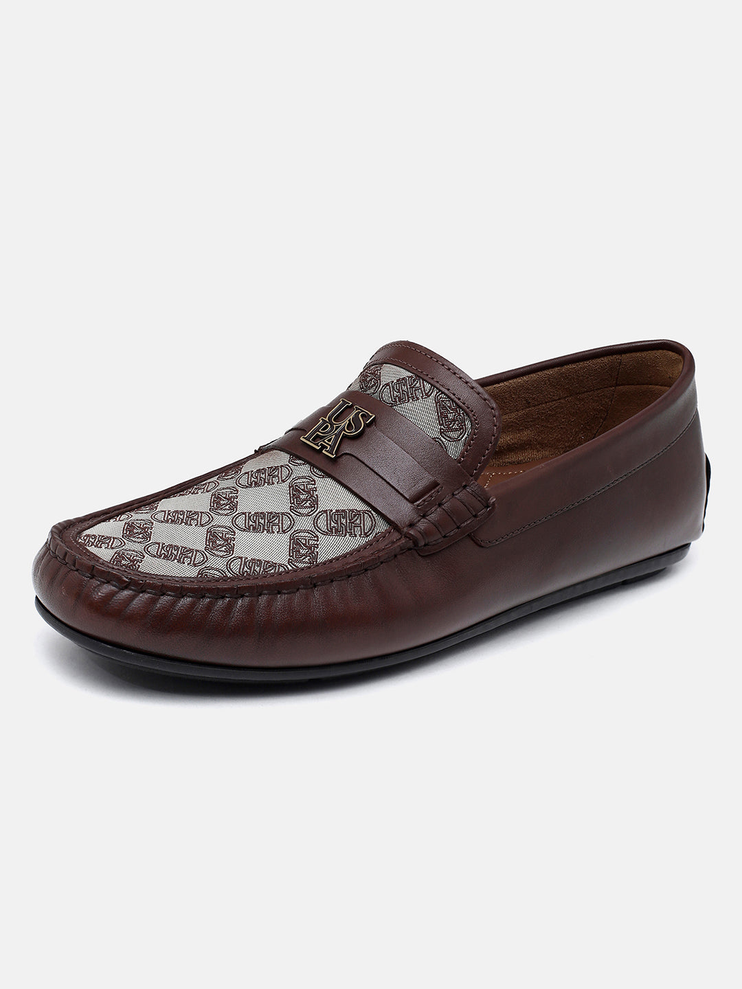 Fenwick Brand Printed Drivers Brown - U.S. Polo Assn. India | Large