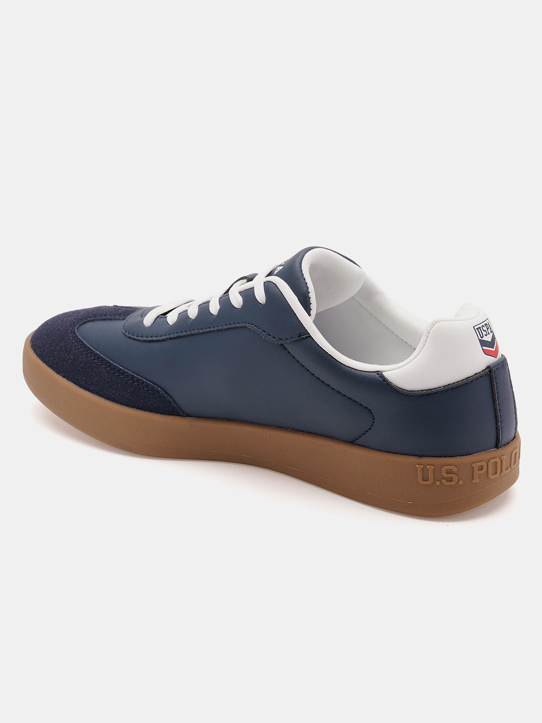 Men Coba 2.0 Colourblocked Round Toe Sneakers Navy - U.S. Polo Assn. India | Large