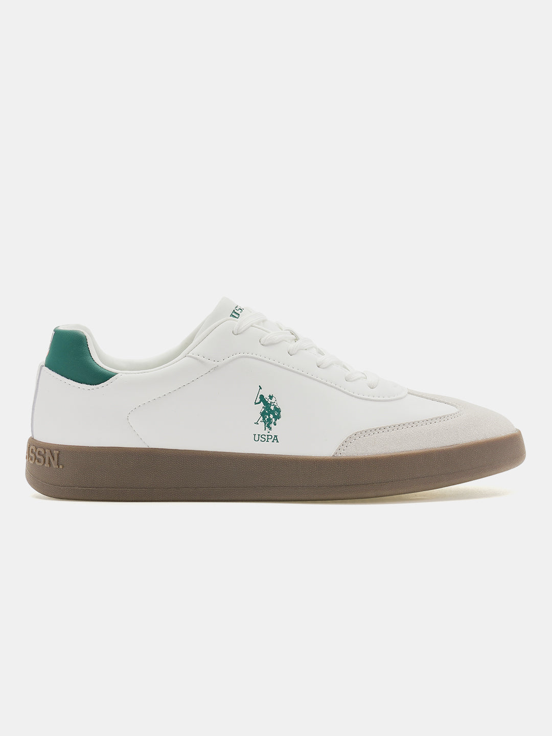 Men Coba 2.0 Colourblocked Round Toe Sneakers Off White - U.S. Polo Assn. India | Large