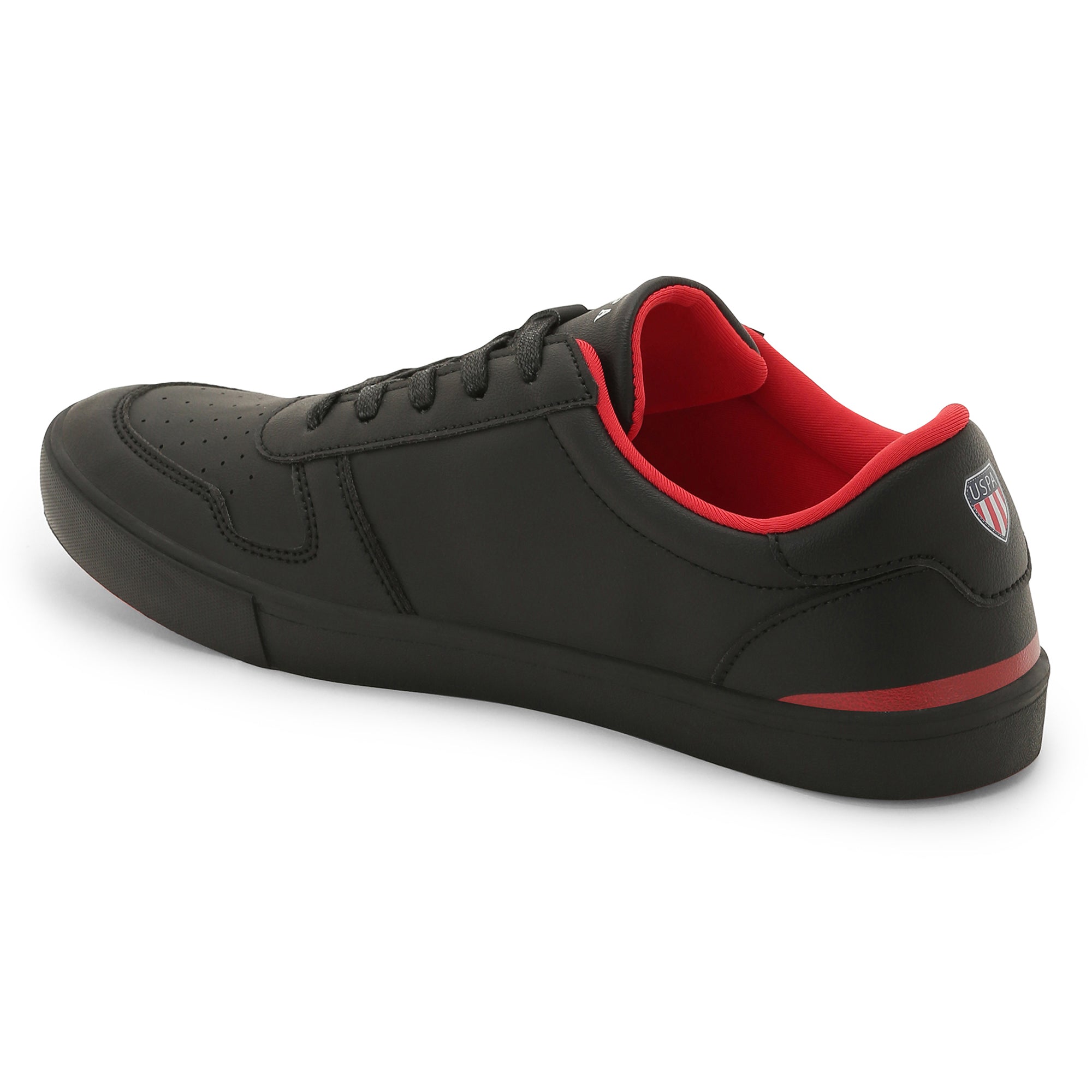 Men Britt 2.0 Round Toe Sneakers Black - U.S. Polo Assn. India | Large